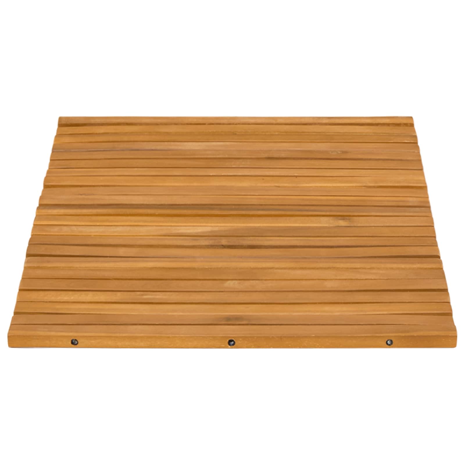 Prostirka za kupanje Smeđa 60 x 40 cm Čvrsto drvo akacije