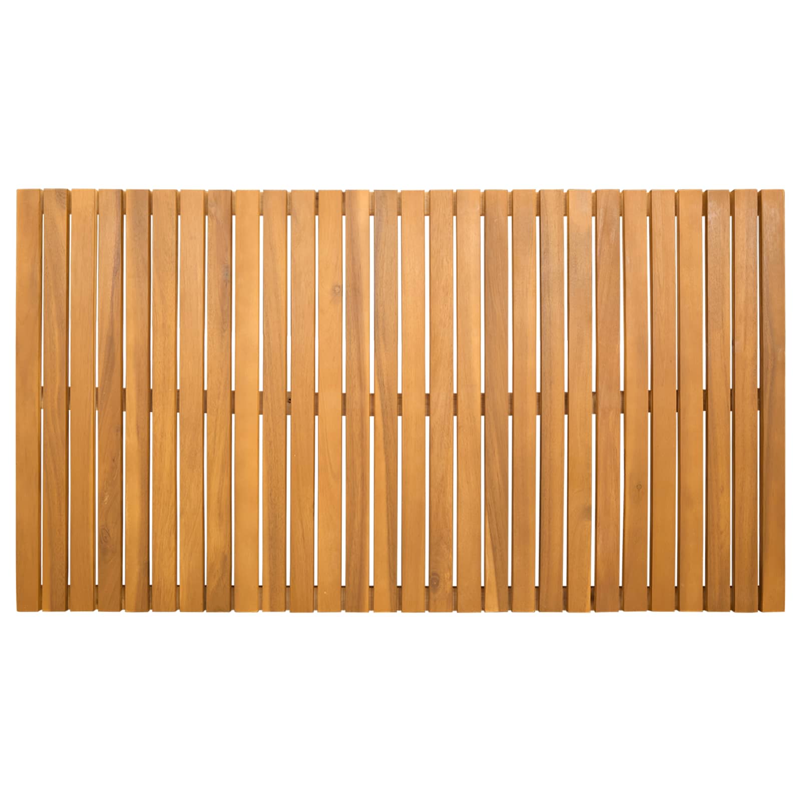 Prostirka za kupanje Jednobojno Smeđa 100 x 55 cm boja drva