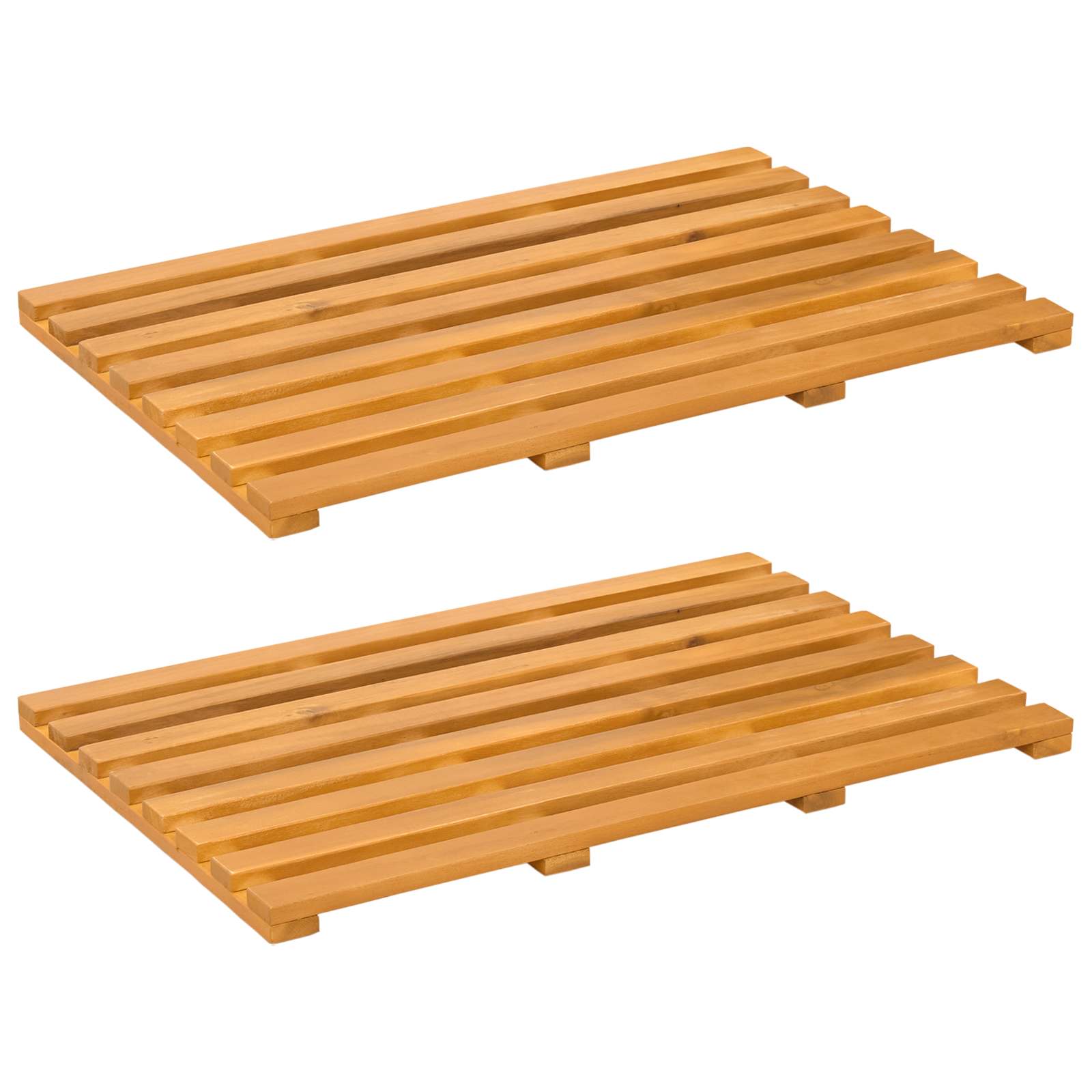 Prostirka za kupanje Smeđa 56 x 37 x 2,5 cm boja drva