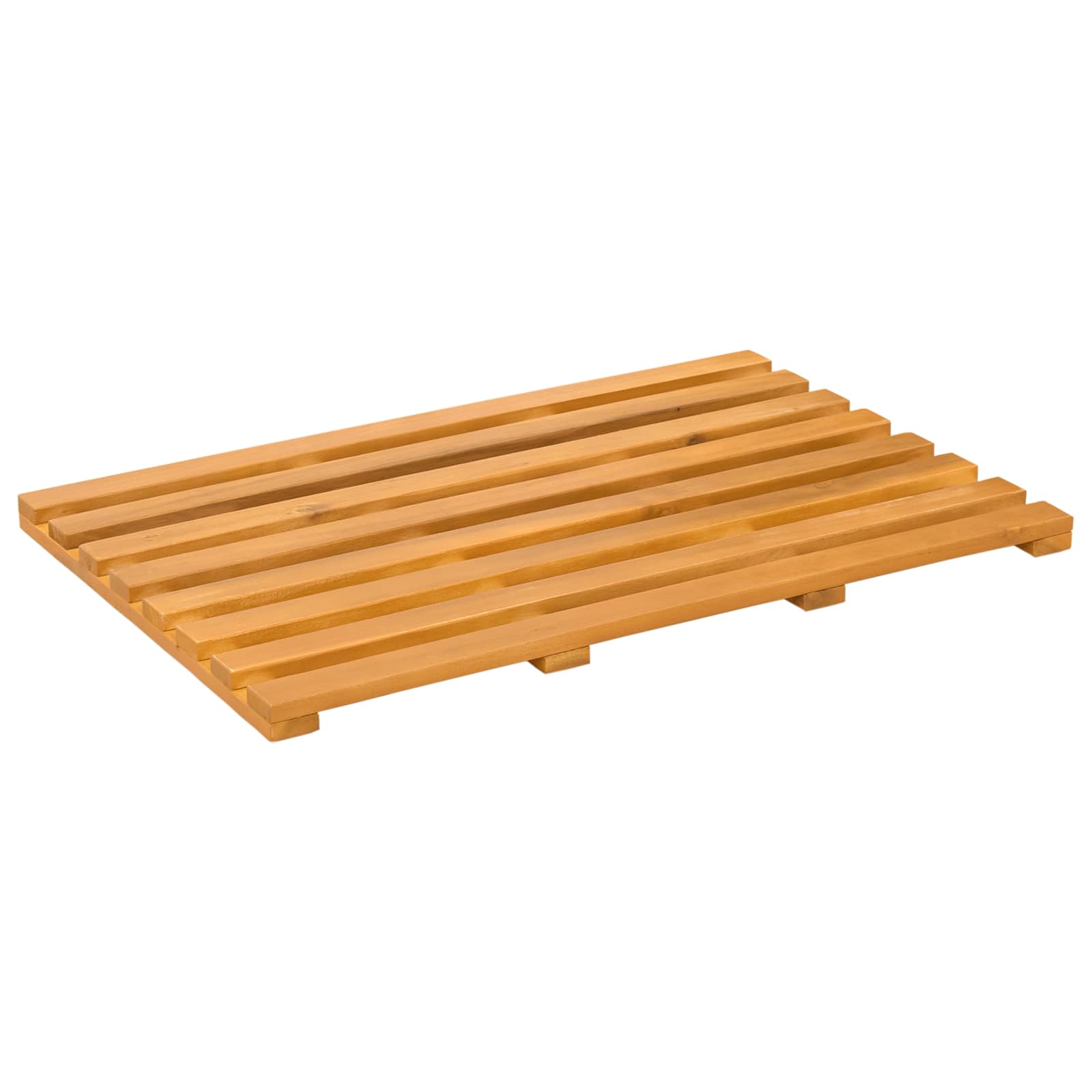 Prostirka za kupanje Smeđa 56 x 37 x 2,5 cm boja drva