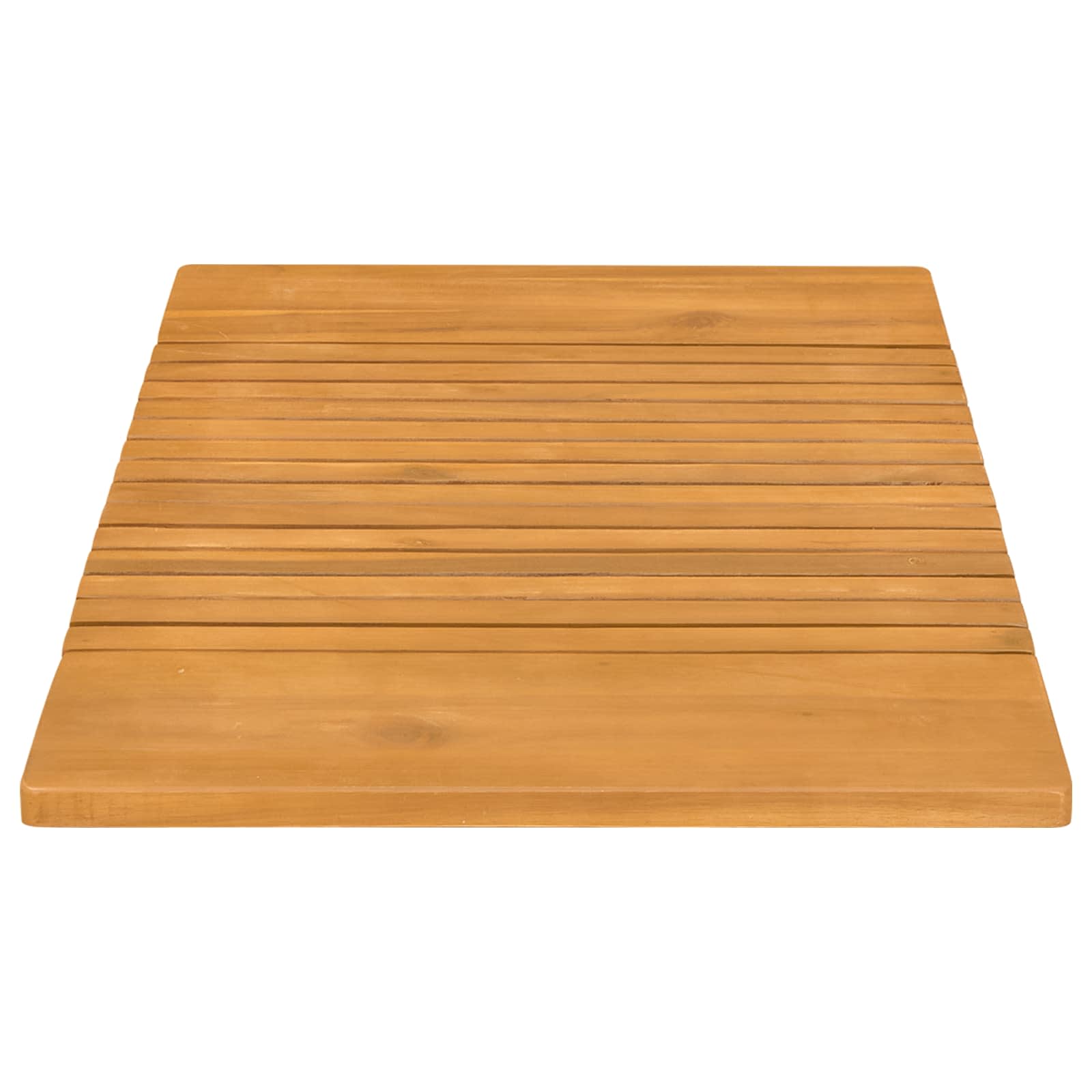 Prostirka za kupanje Jednobojno Smeđa 81 x 50 cm boja drva