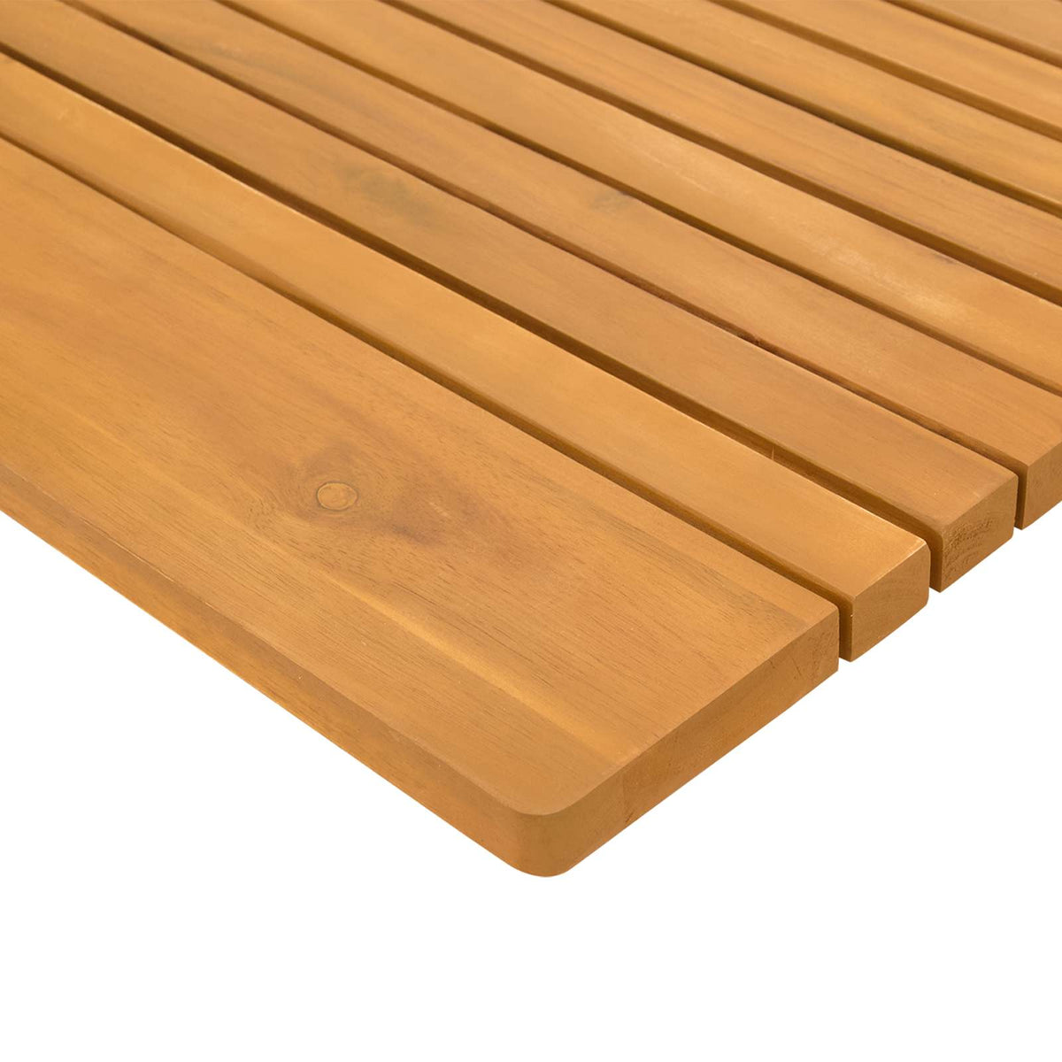 Prostirka za kupanje Jednobojno Smeđa 100 x 55 cm boja drva