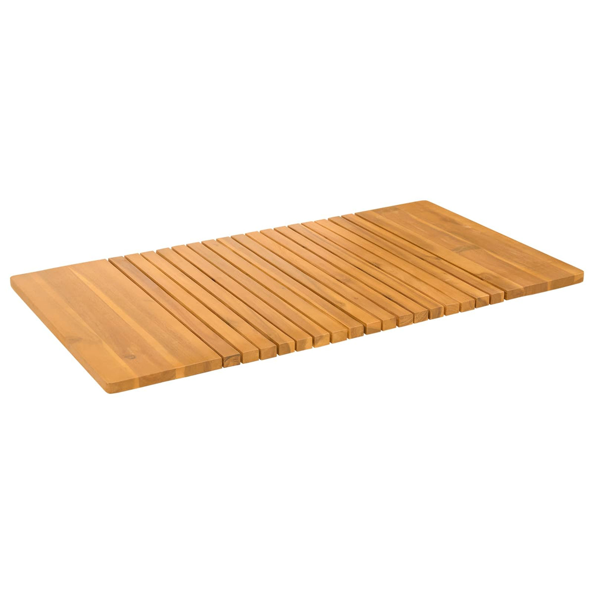 Prostirka za kupanje Jednobojno Smeđa 100 x 55 cm boja drva