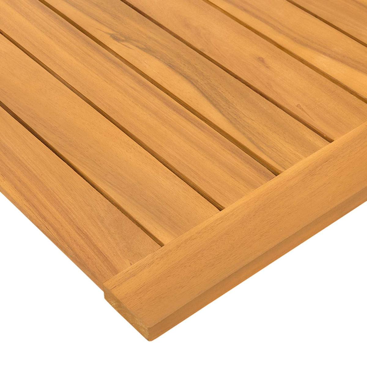 Prostirka za kupanje Smeđa 60 x 40 cm Čvrsto drvo akacije