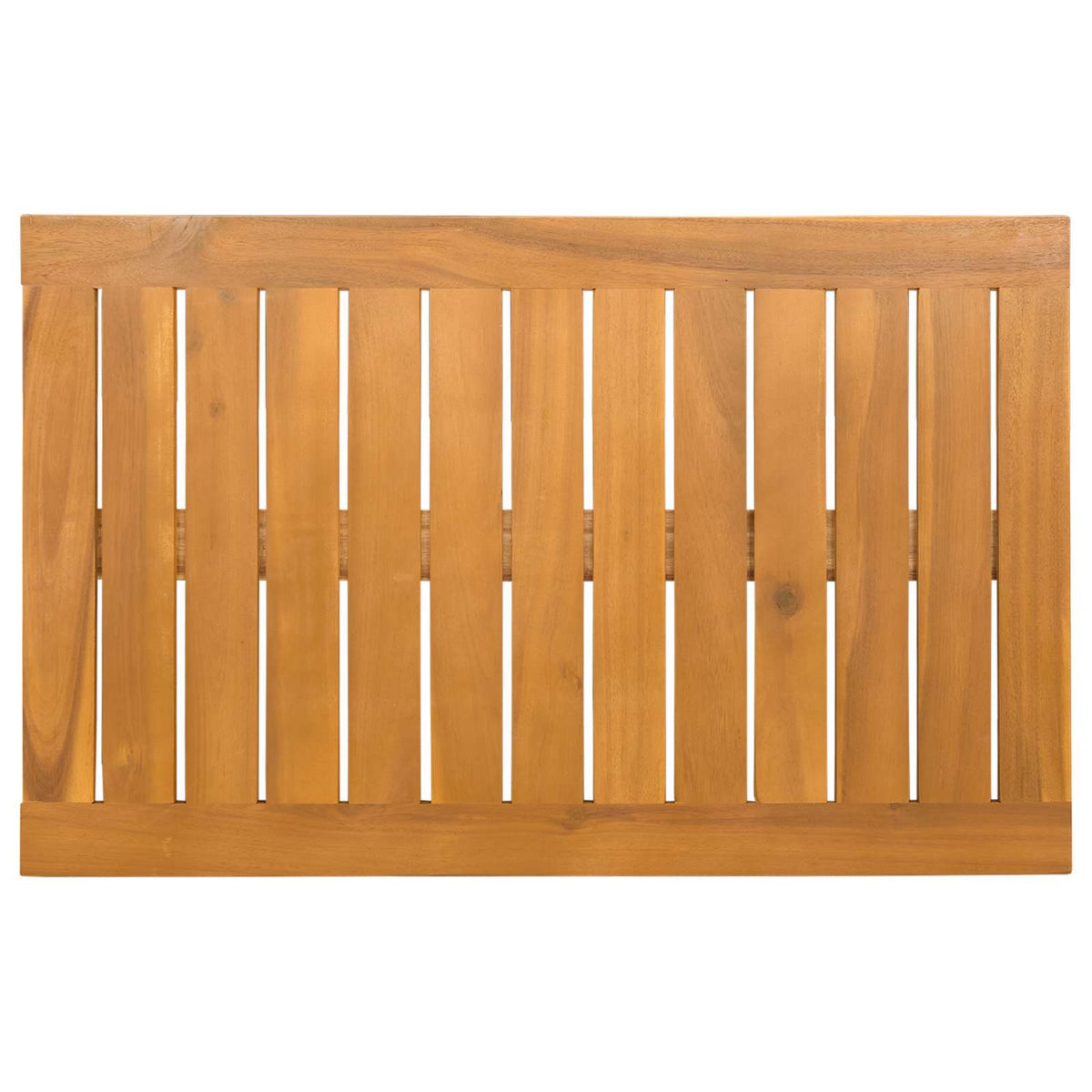 Prostirka za kupanje Smeđa 80 x 50 cm Čvrsto drvo akacije
