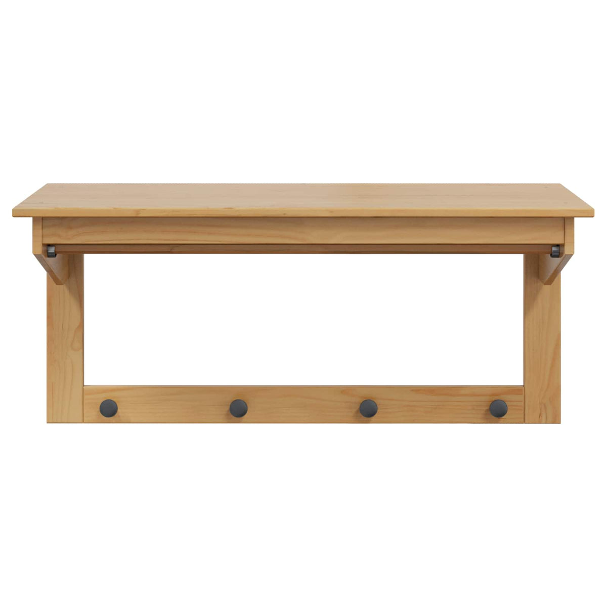 Vješalica za kapute HILL Medeno smeđa 90 x 35 x 41.5 cm