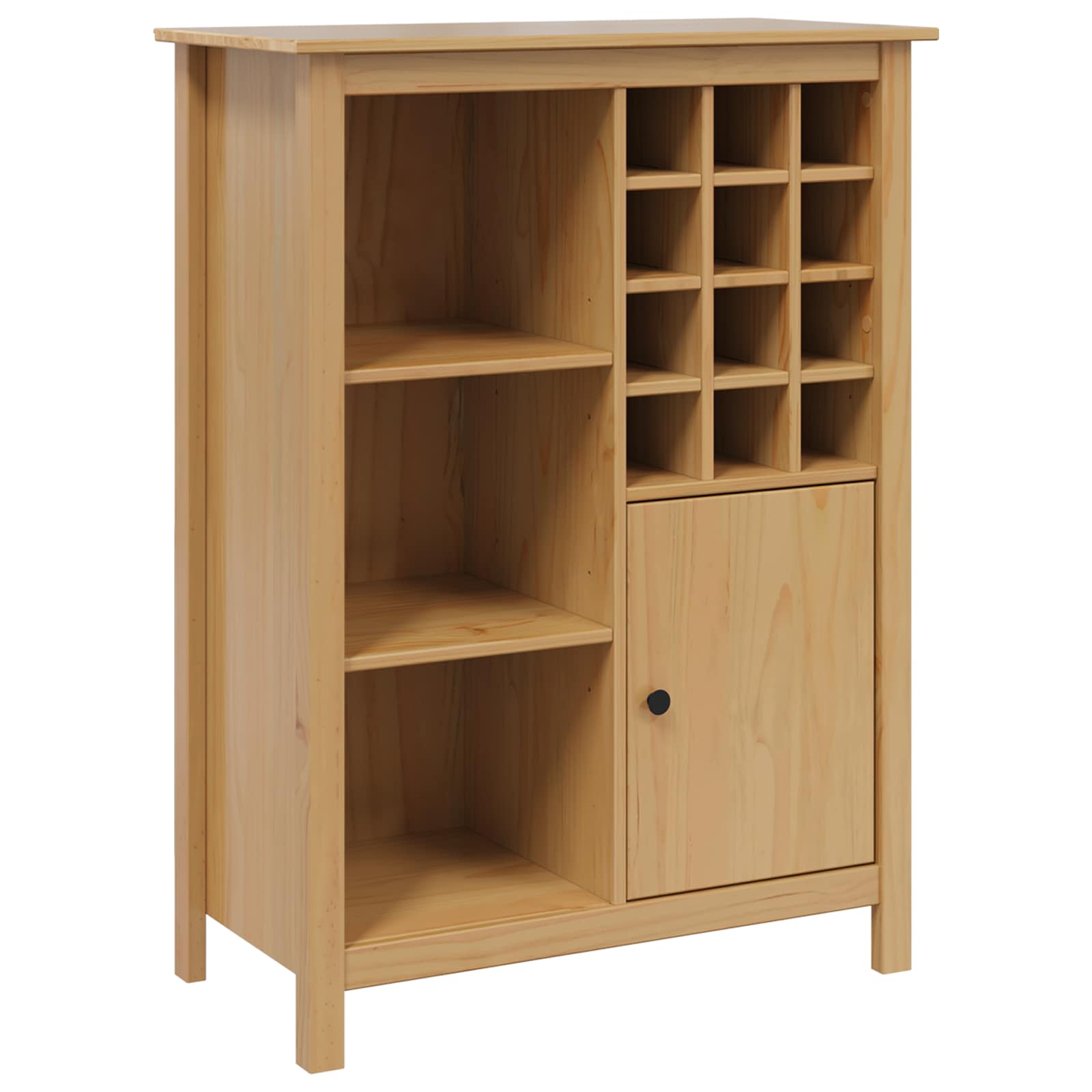 Ormar za vino HILL Medeno smeđa 79.5 x 40 x 107.5 cm