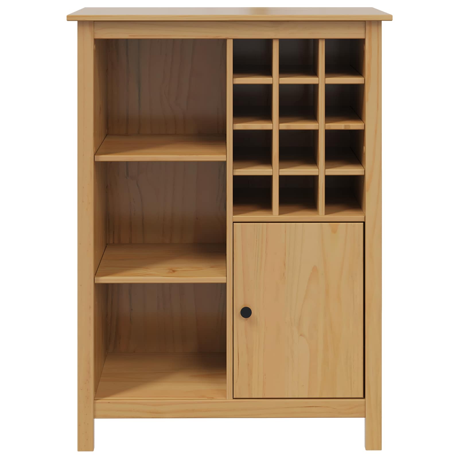 Ormar za vino HILL Medeno smeđa 79.5 x 40 x 107.5 cm