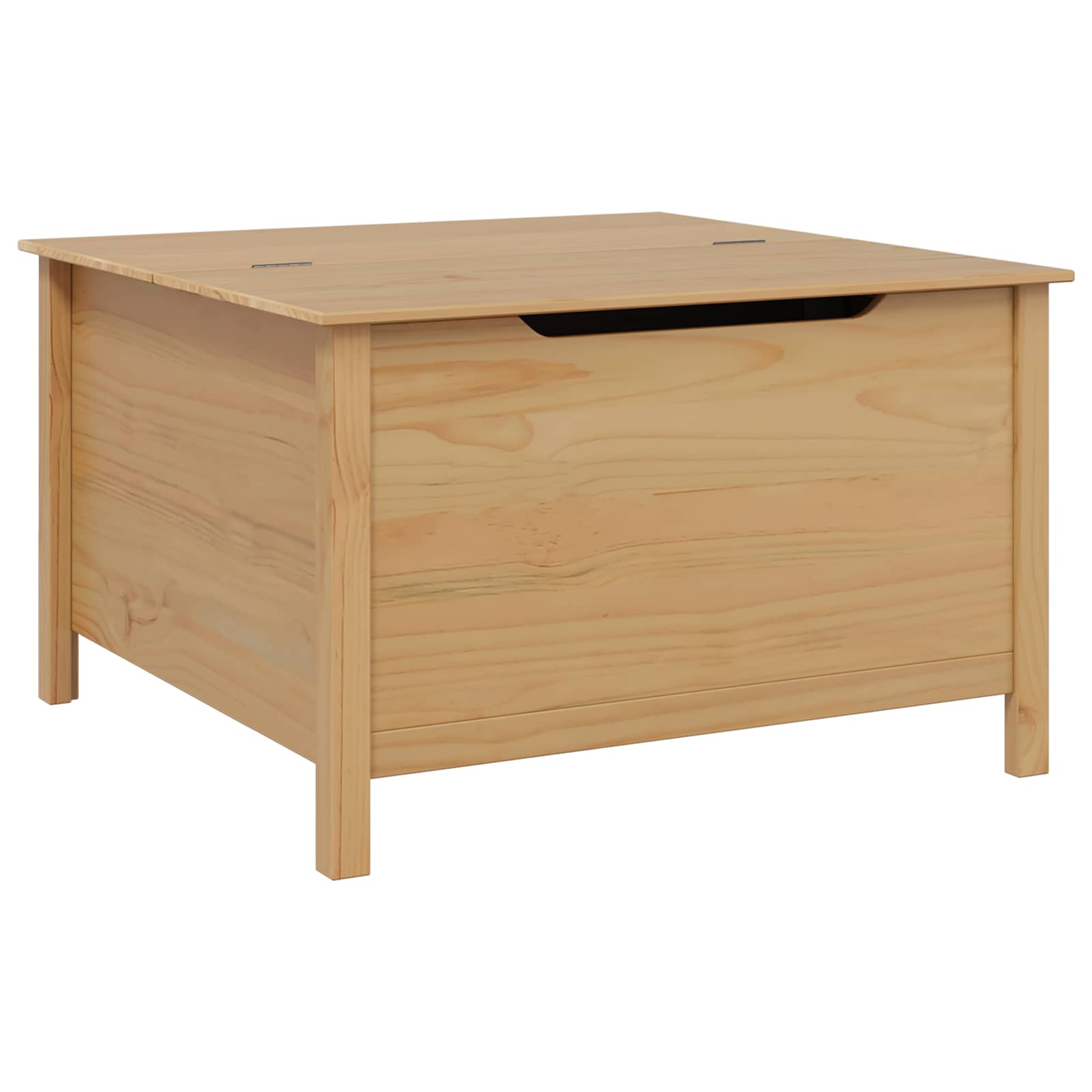 Kava Stol s ladicama HILL Medeno smeđa 79.5 x 79.5 x 49 cm