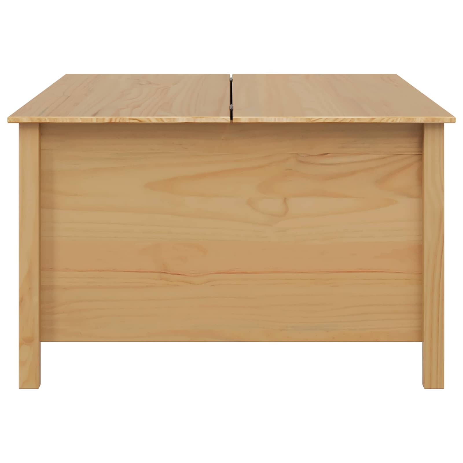 Kava Stol s ladicama HILL Medeno smeđa 79.5 x 79.5 x 49 cm