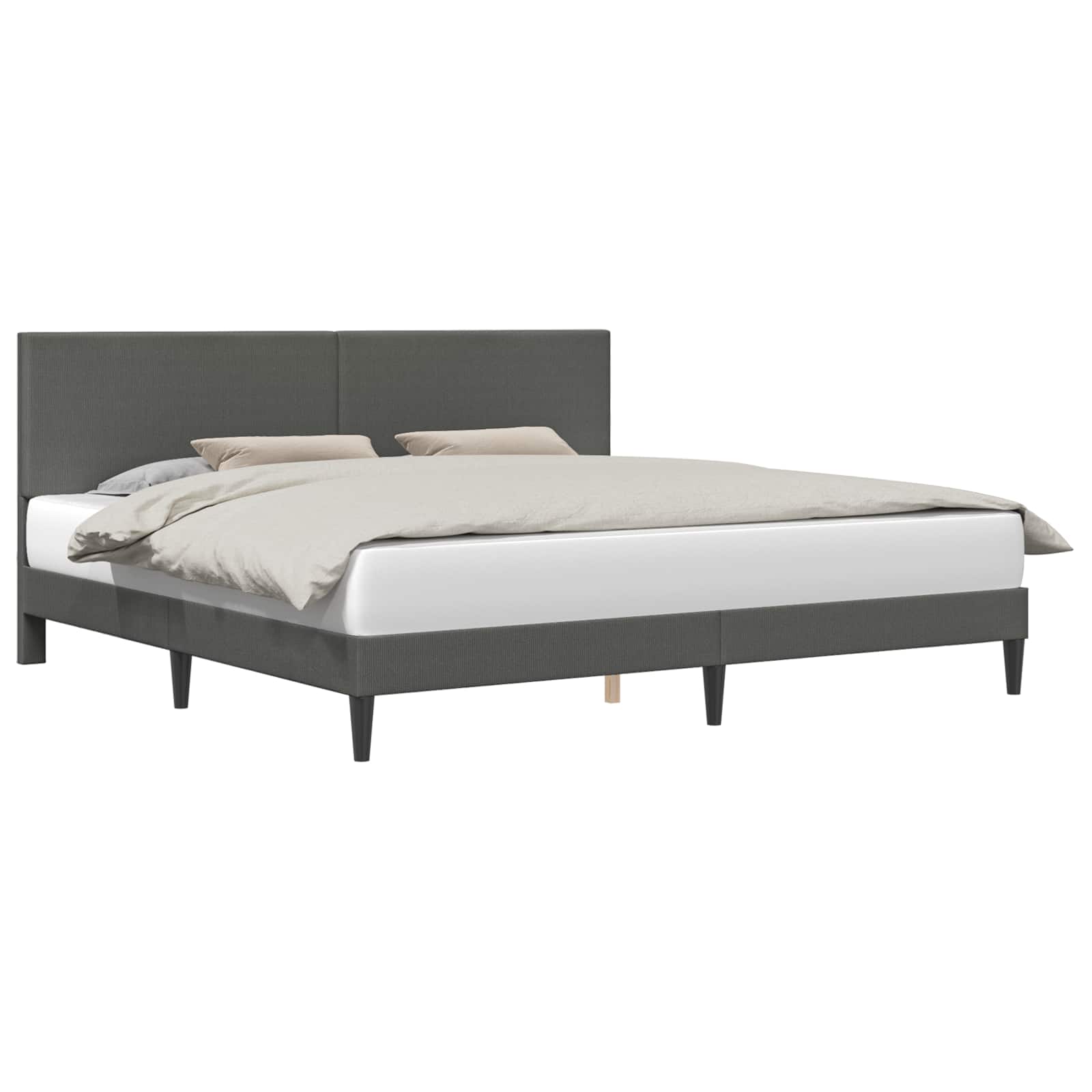 Krevetna konstrukcija Tamnosiva 180 x 200 cm Kordura tekstil