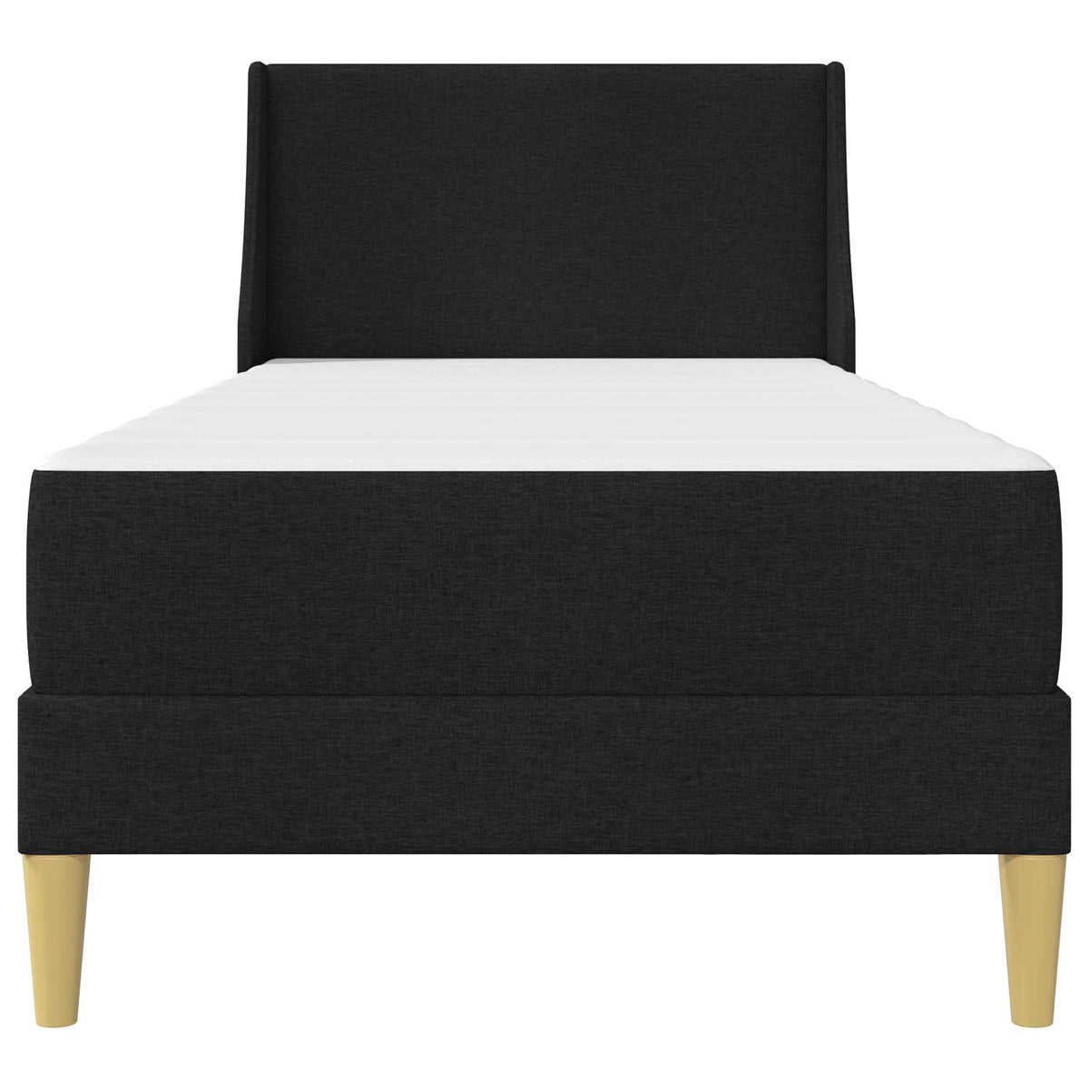 Okvir kreveta s madracem Crna 90 x 190 cm Poliester