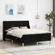 Okvir kreveta s madracem Crna 120 x 190 cm Poliester