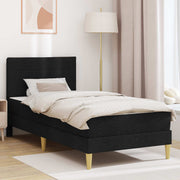 Krevetna konstrukcija Crna 80 x 200 cm Poliester