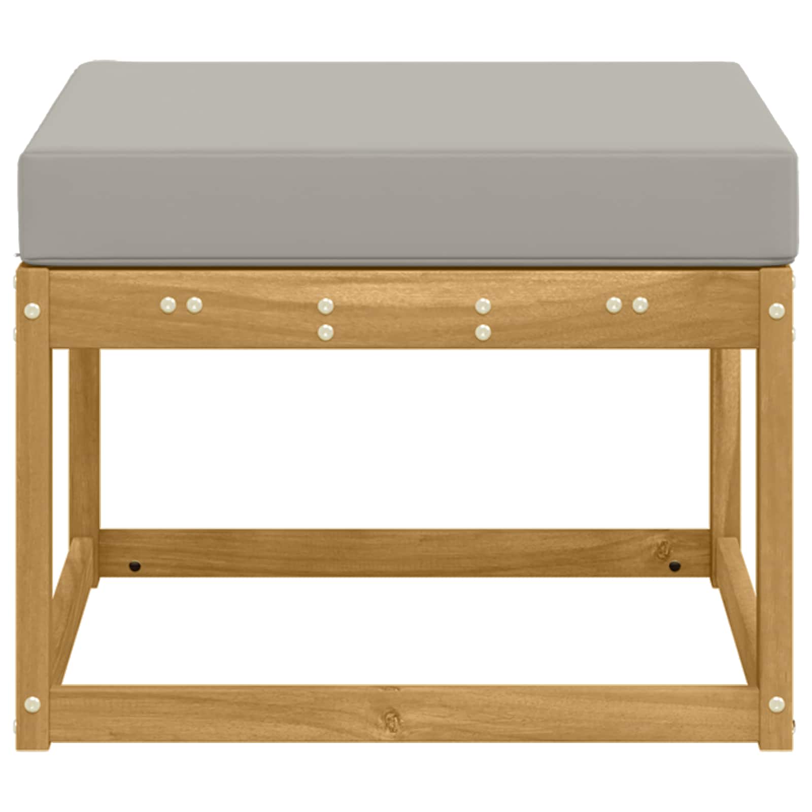 Vanjski Hocker Čvrsto drvo akacije Bijela