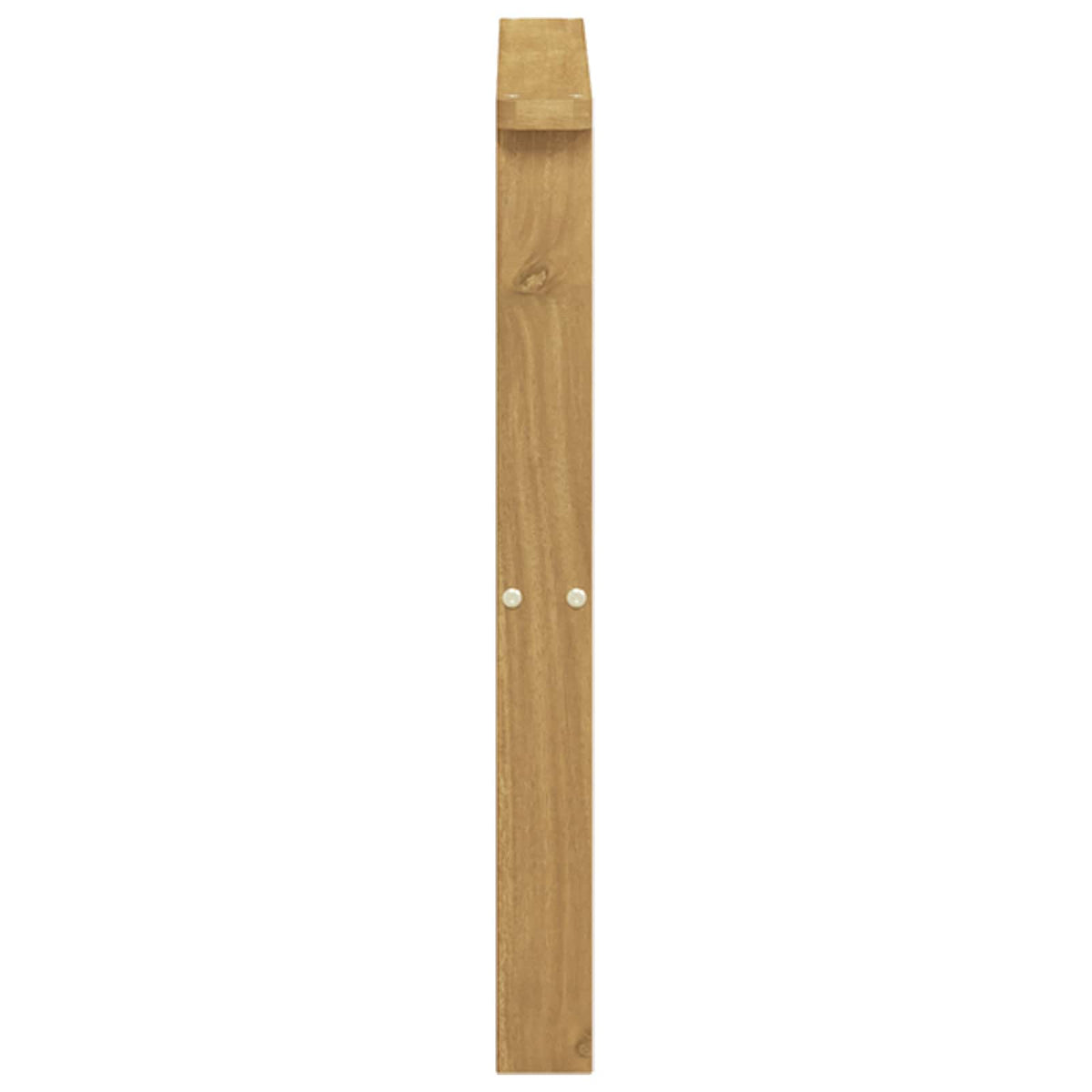 Modul naslona za ruke 2 pcs Bijela 60 x 6 x 61 cm