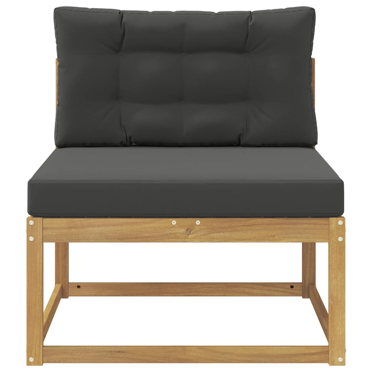 Srednja sofa za van Poliester Bijela