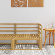 Vanjska kutna sofa Bijela 83 x 83 x 73 cm