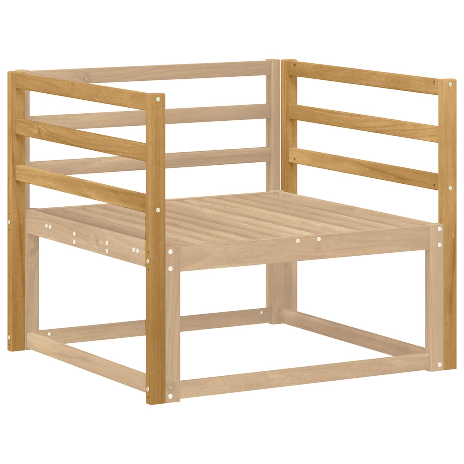 Modul naslona za ruke 2 pcs Bijela 79 x 4 x 73 cm