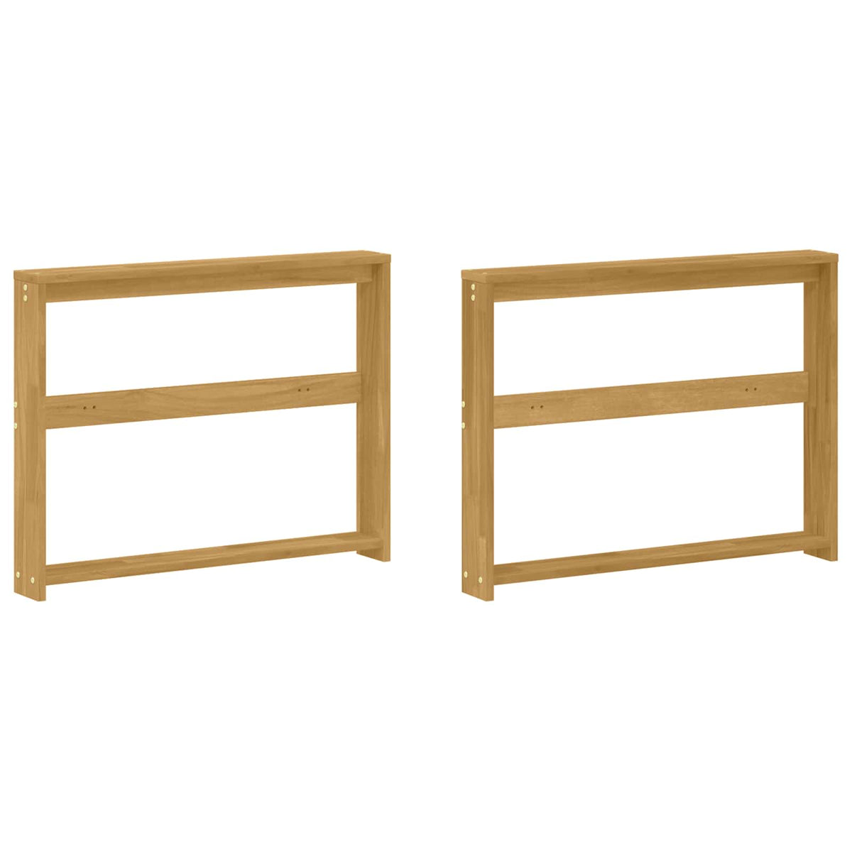 Modul naslona 2 pcs Bijela 78,5 x 10 x 61 cm