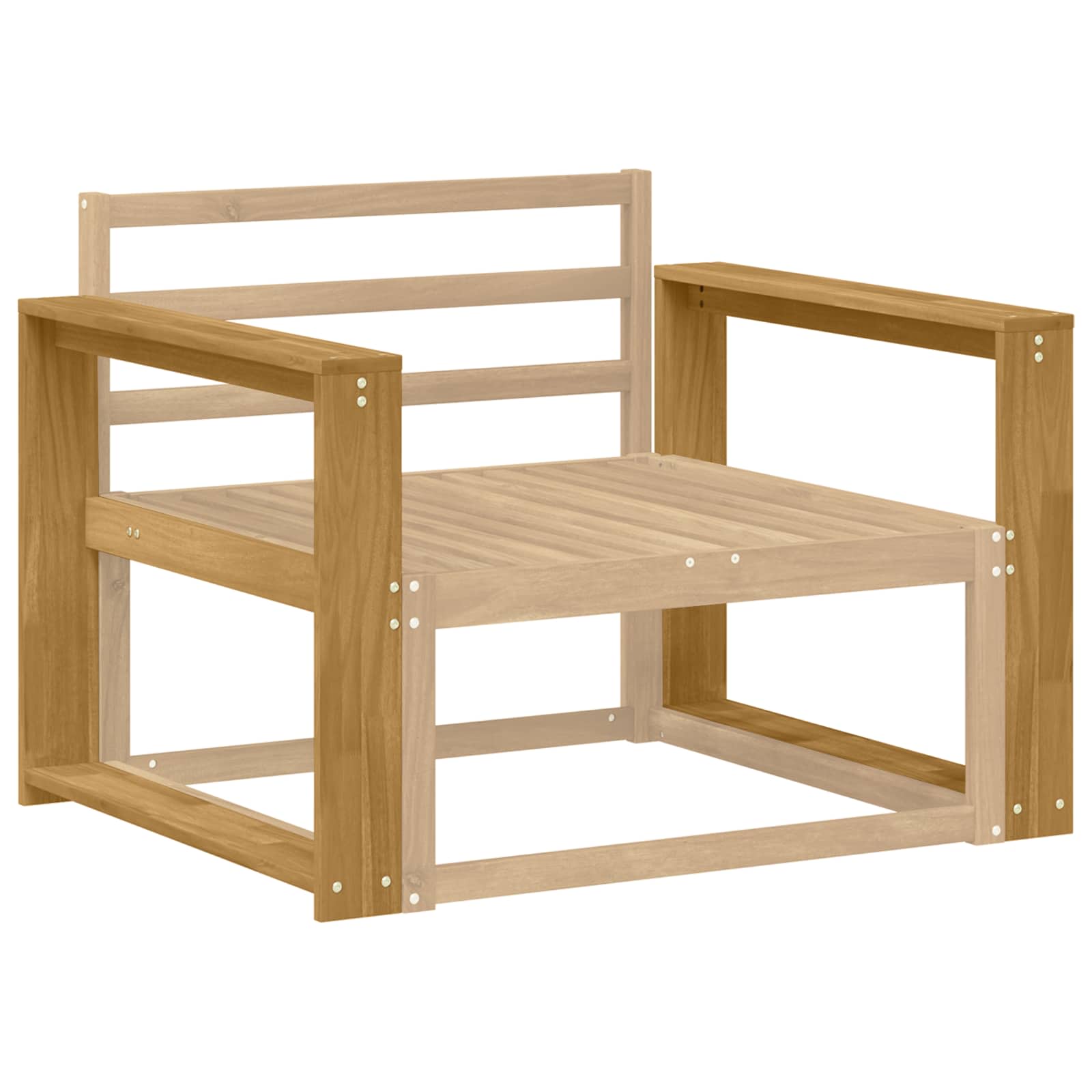 Modul naslona 2 pcs Bijela 78,5 x 10 x 61 cm