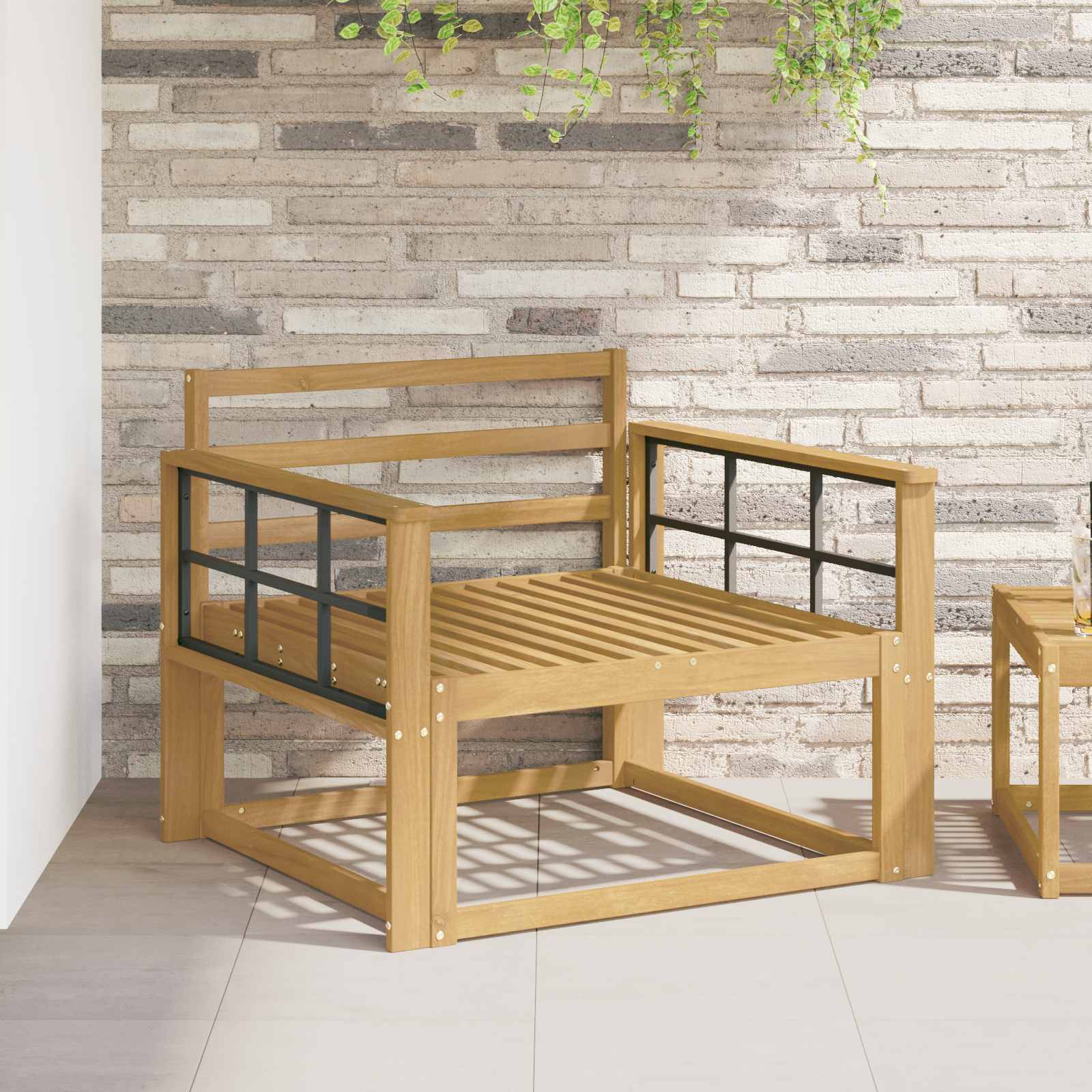 Modul naslona za ruke 2 pcs Bijela 80 x 6 x 61 cm
