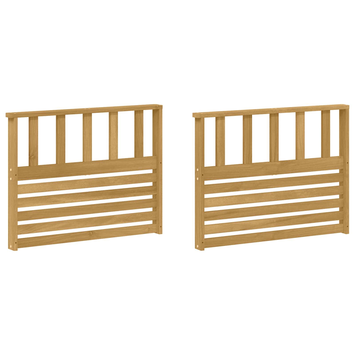 Modul naslona za ruke 2 pcs Bijela 80 x 6 x 61 cm