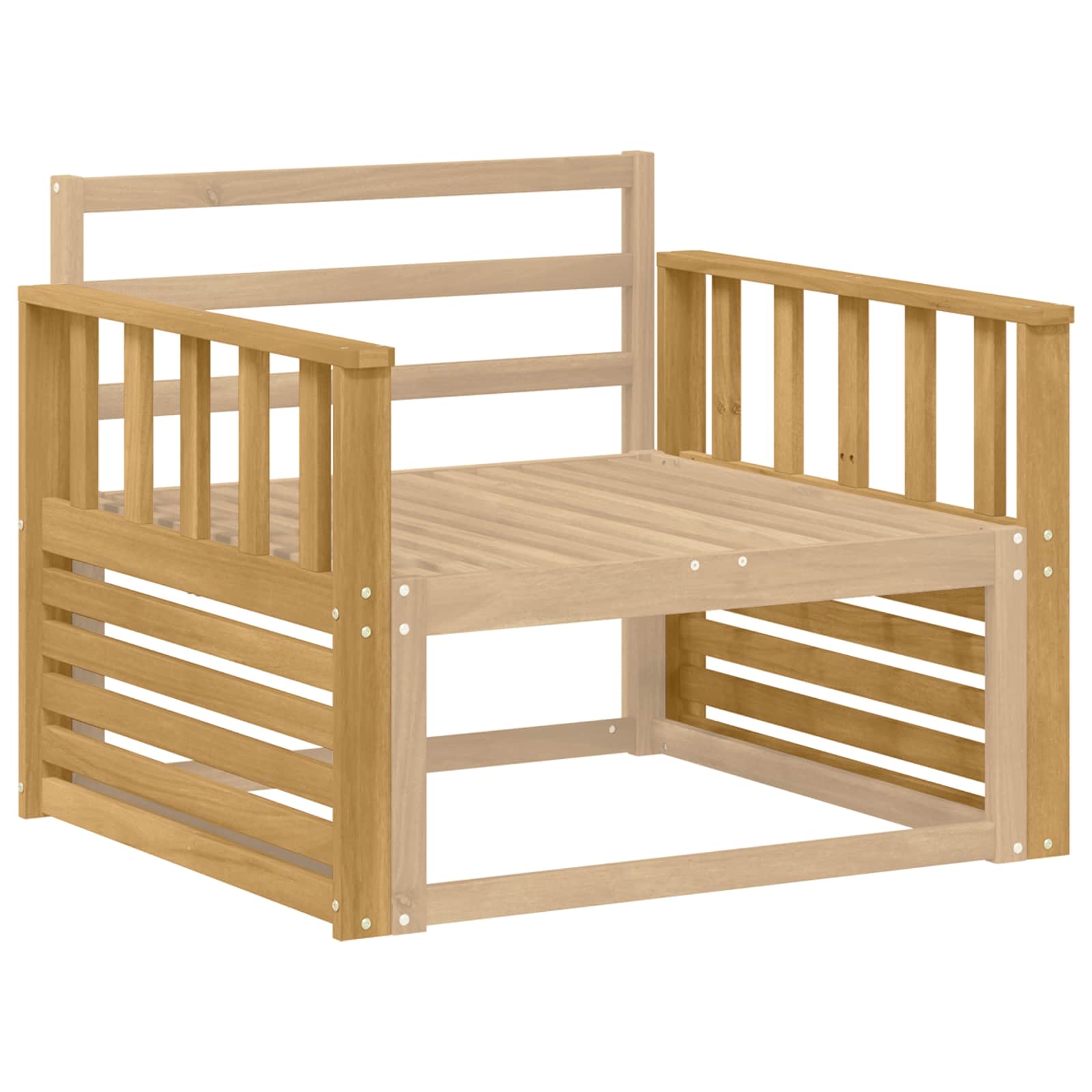 Modul naslona za ruke 2 pcs Bijela 80 x 6 x 61 cm