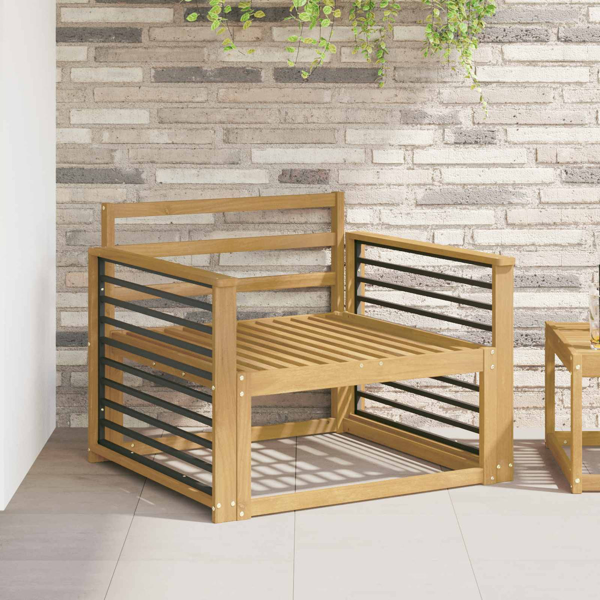 Modul naslona za ruke 2 kom. Bijela 80 x 6 x 61 cm
