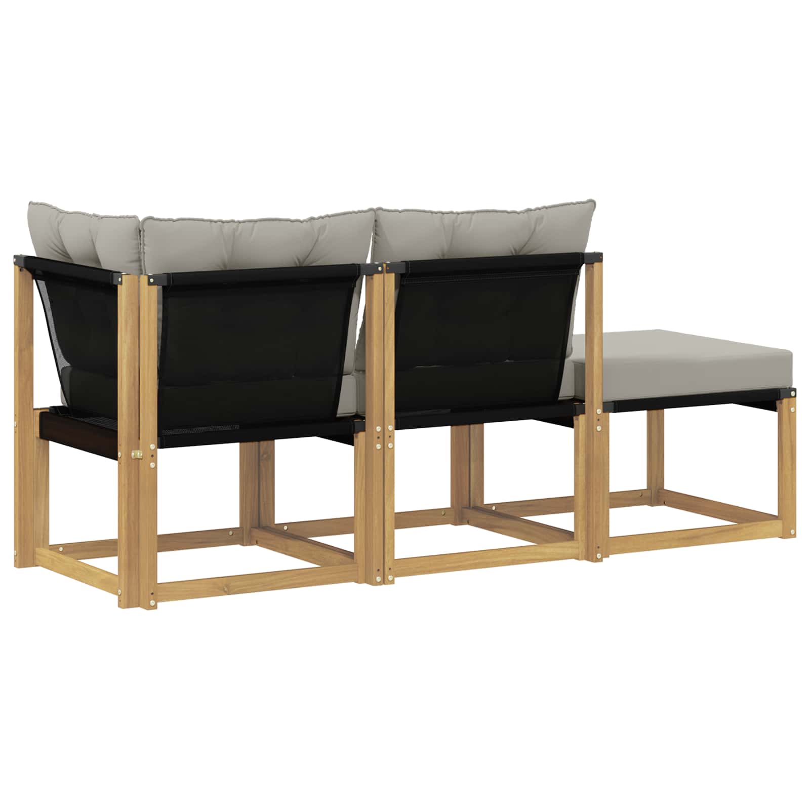 Sekcionalna sofa s jastukom 3 Komad Bijela