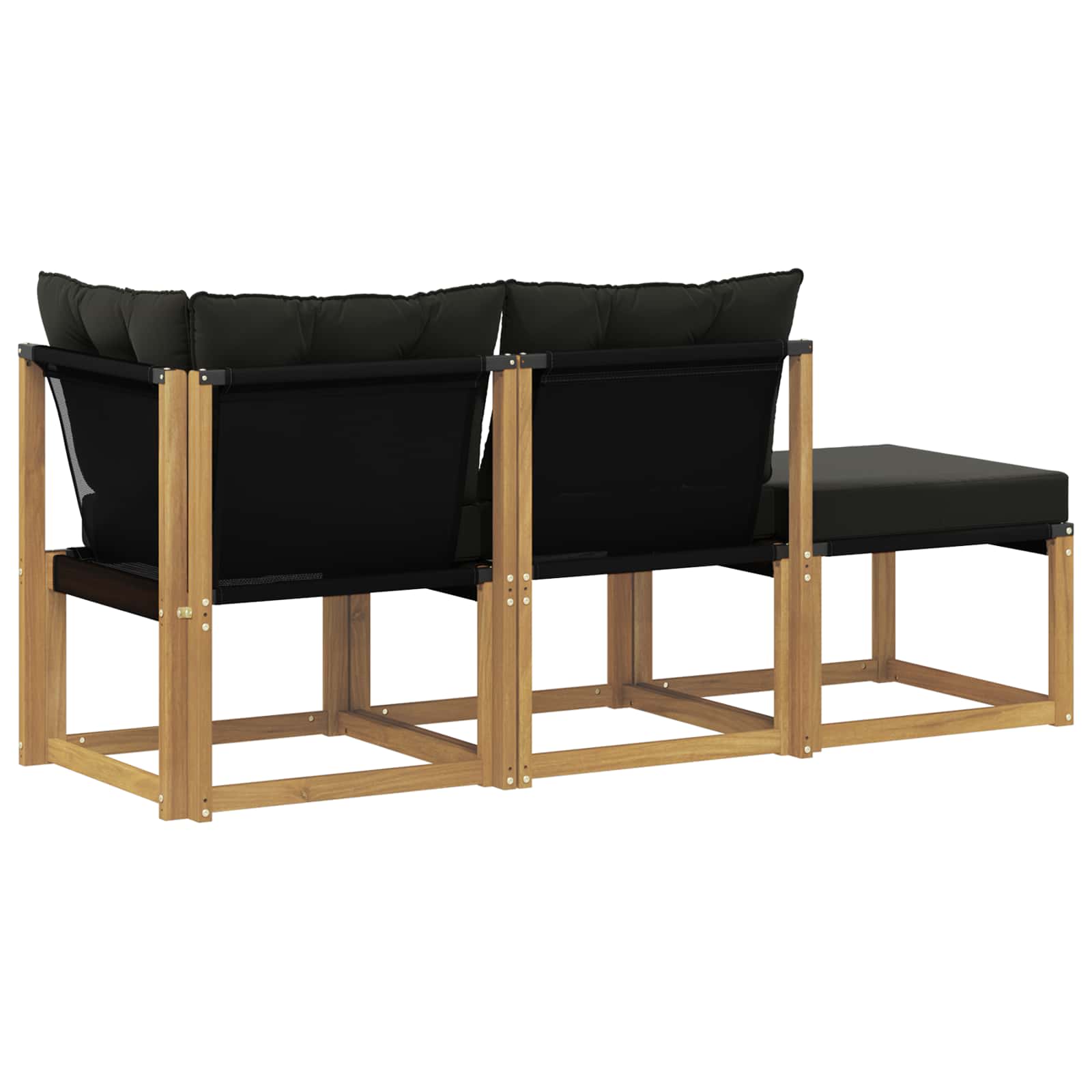 Sekcionalna sofa s jastukom 3 Komad Bijela