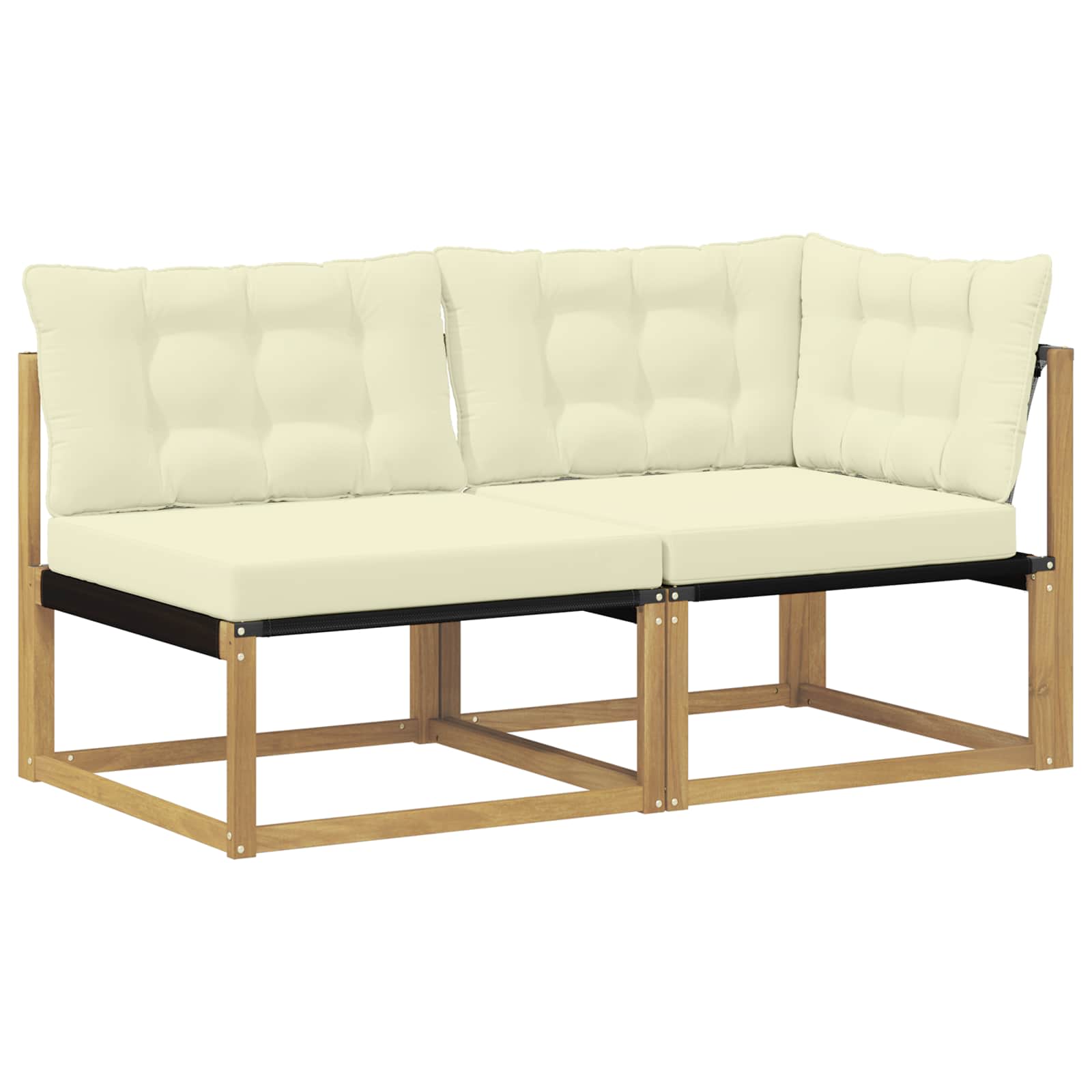 Sekcionalna sofa s jastukom Bijela 162,5 x 83 x 73 cm