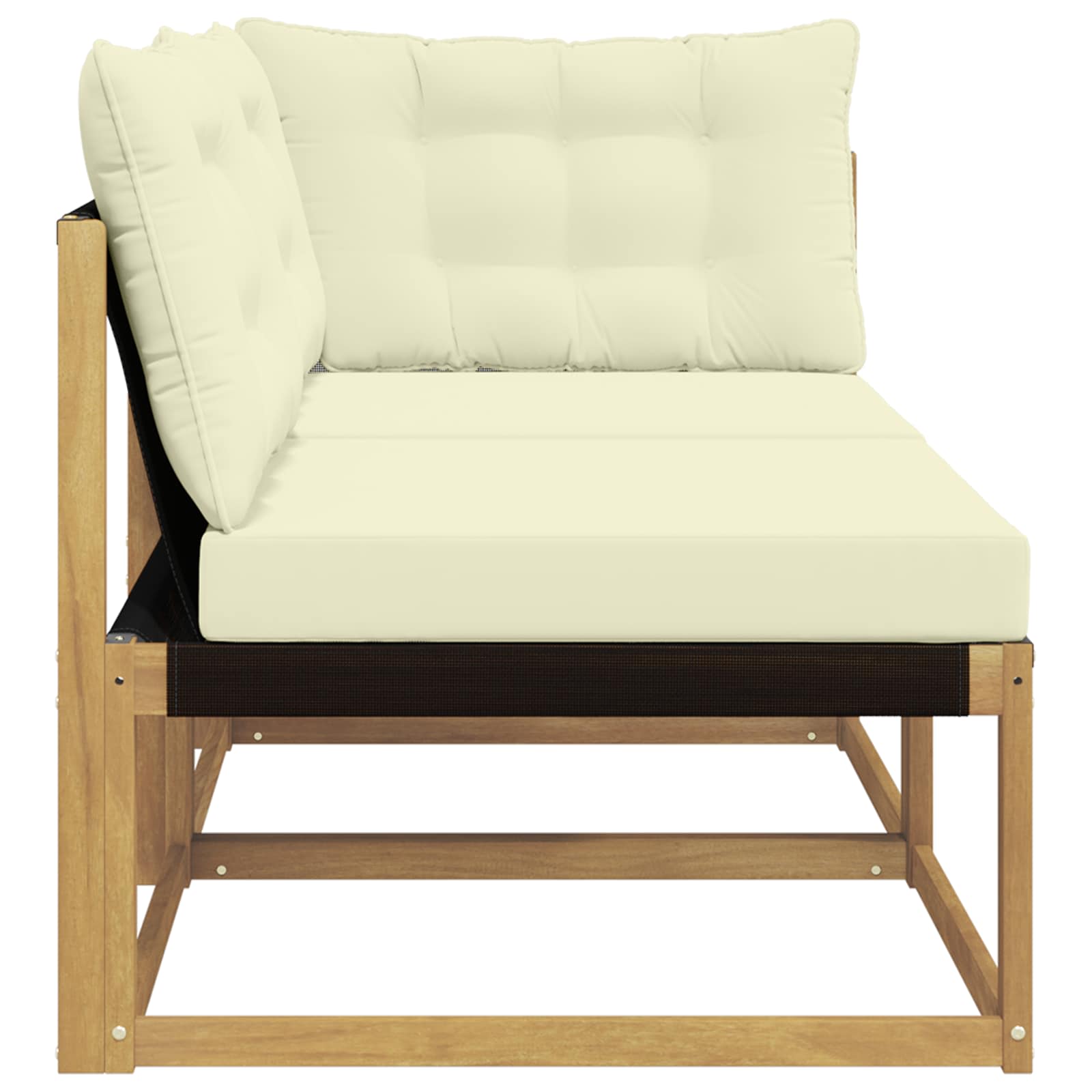 Sekcionalna sofa s jastukom Bijela 162,5 x 83 x 73 cm