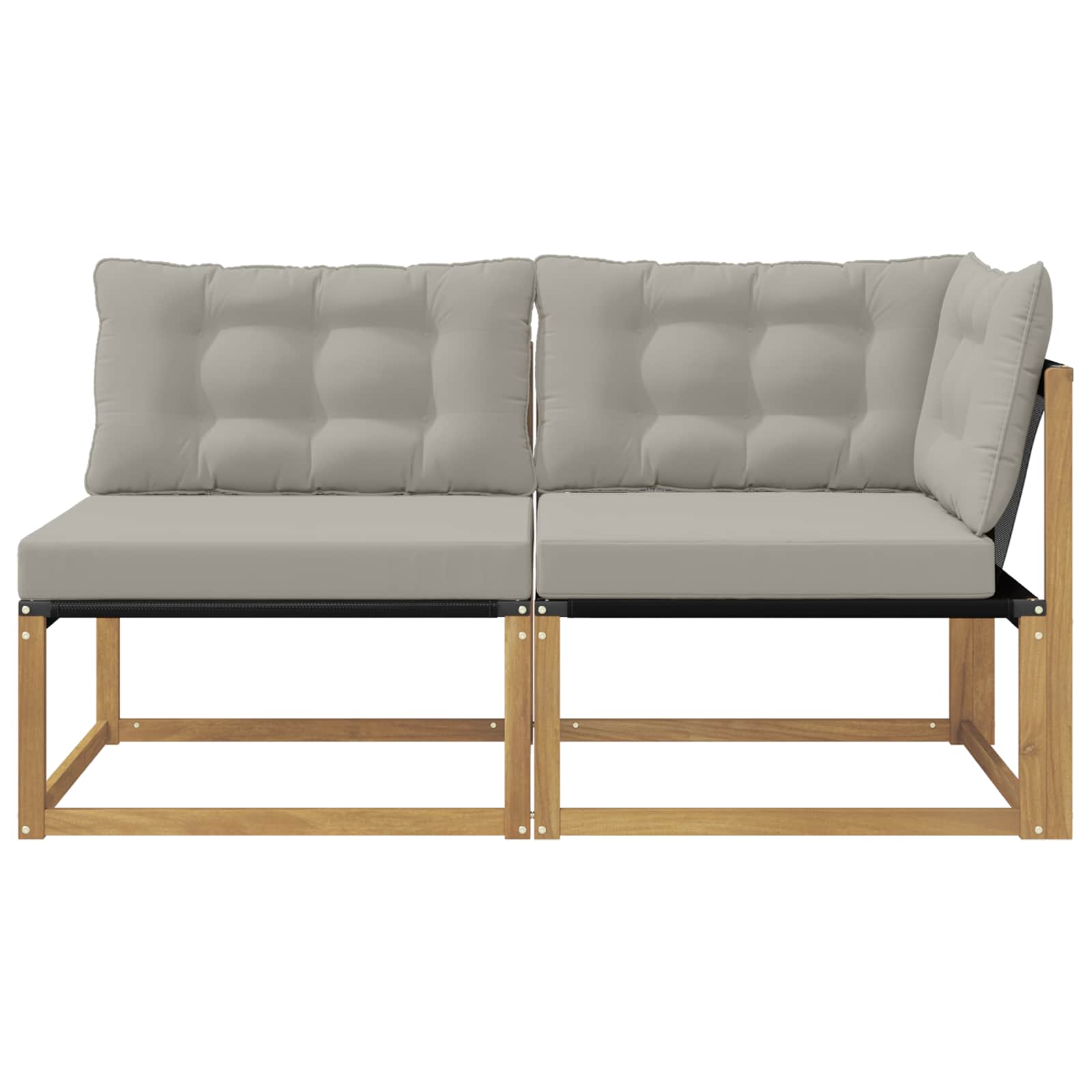 Sekcionalna sofa s jastukom Bijela 162,5 x 83 x 73 cm