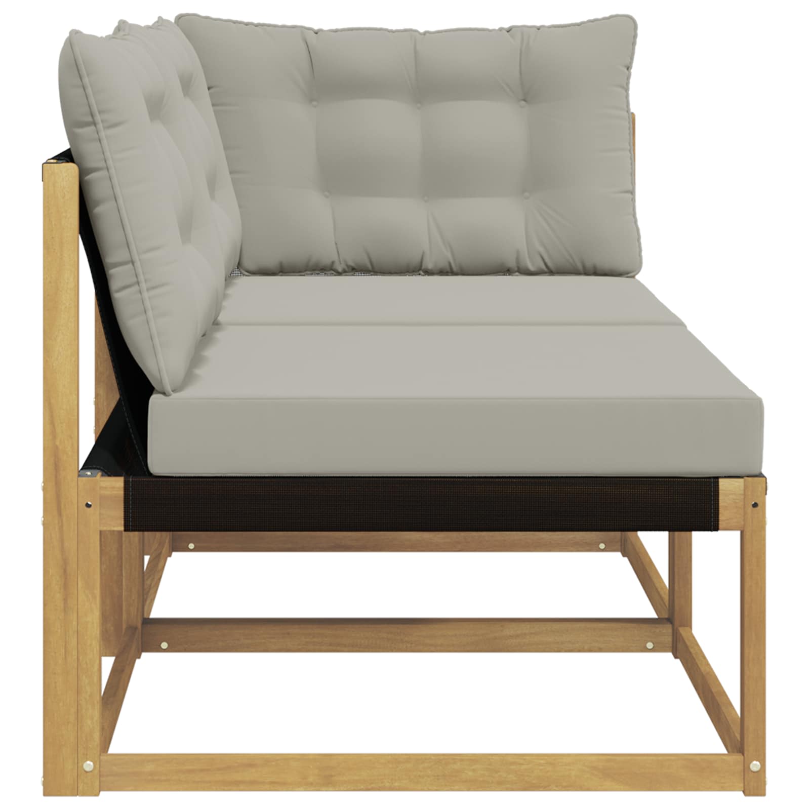 Sekcionalna sofa s jastukom Bijela 162,5 x 83 x 73 cm