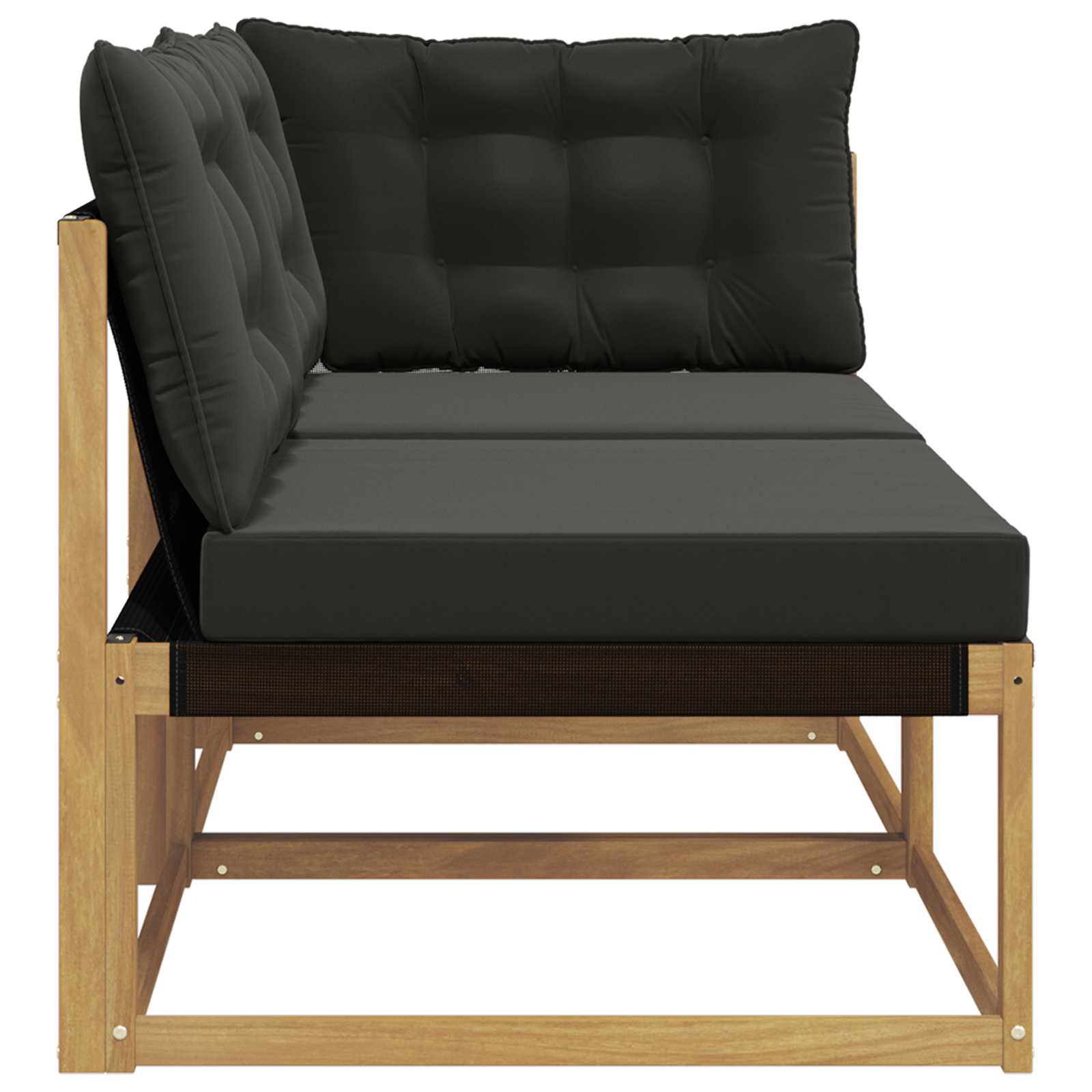 Sekcionalna sofa s jastukom Bijela 162,5 x 83 x 73 cm