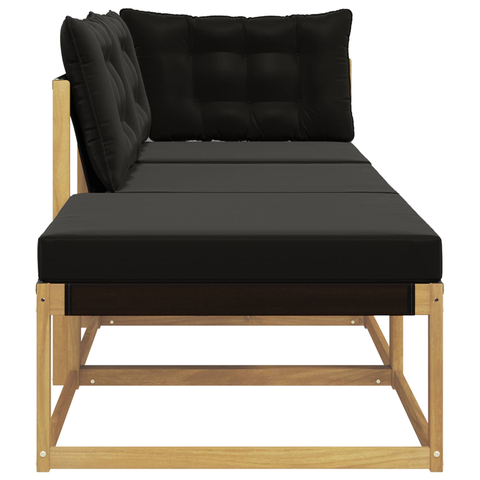 Sekcionalna sofa s jastukom Bijela 241,5 x 83 x 73 cm