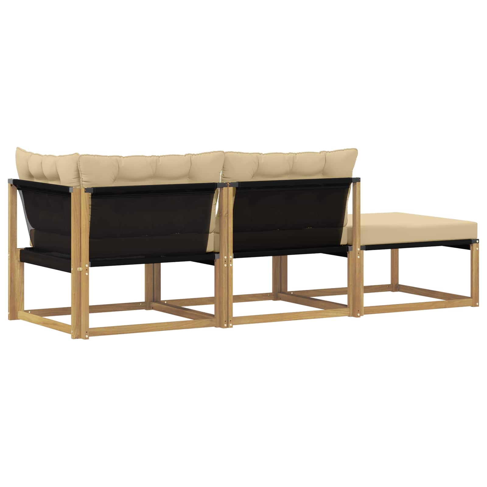 Sekcionalna sofa s jastukom Bijela 241,5 x 83 x 73 cm