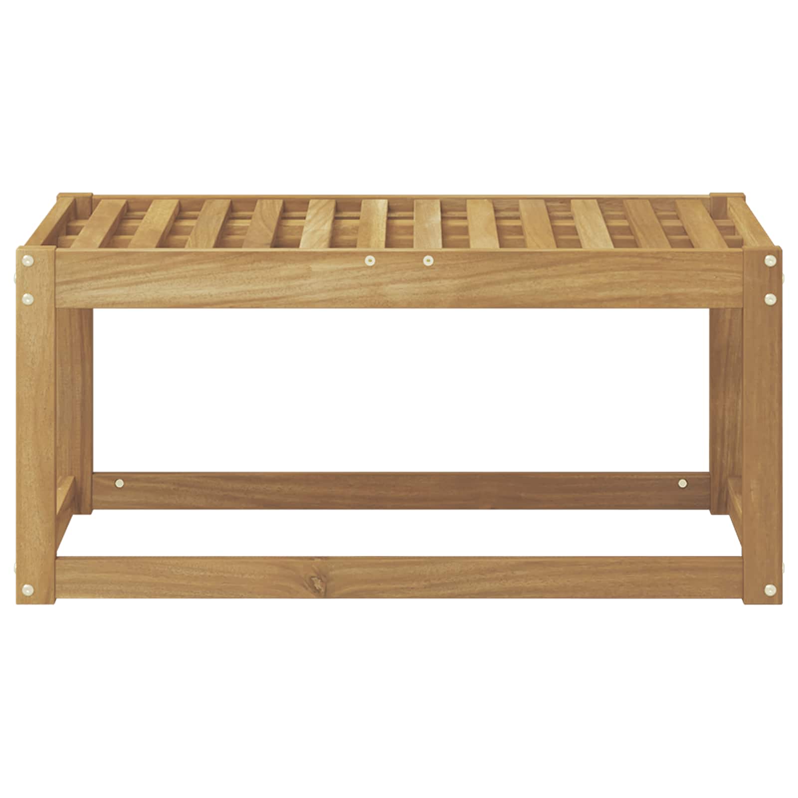 Vanjska stolica klupa Bijela 79 x 43 x 37 cm