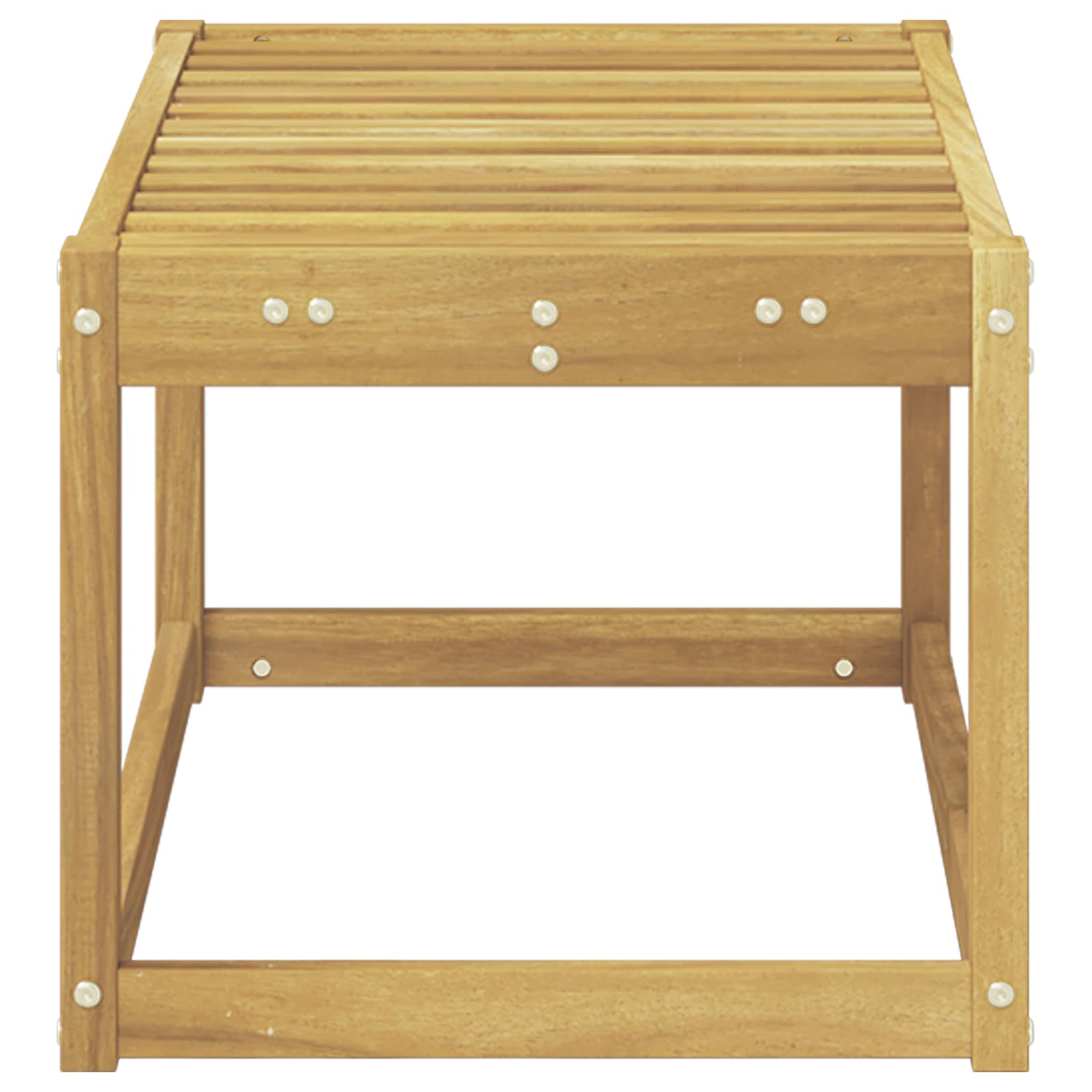 Vanjska stolica klupa Bijela 79 x 43 x 37 cm