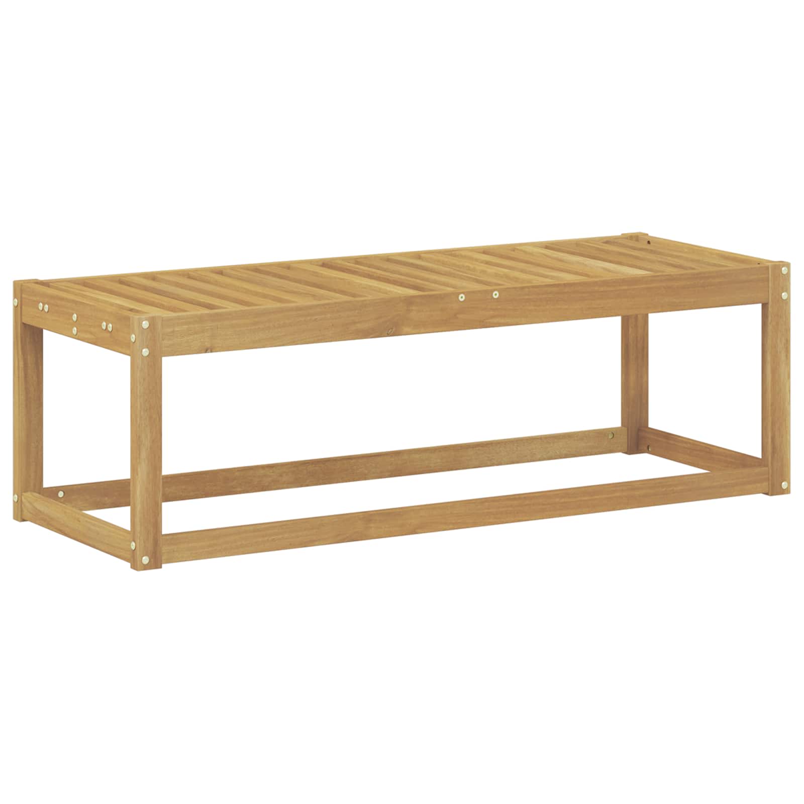 Vanjska stolica klupa Bijela 115 x 43 x 37 cm