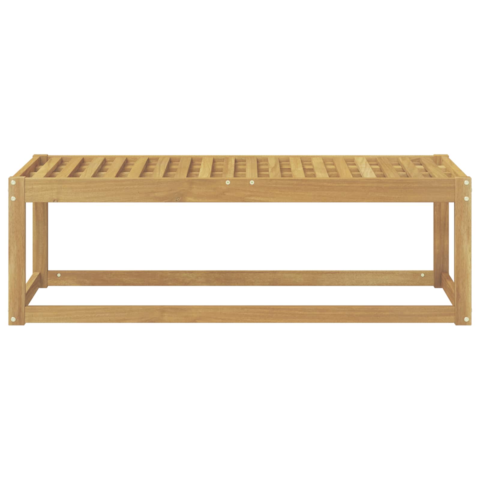 Vanjska stolica klupa Bijela 115 x 43 x 37 cm