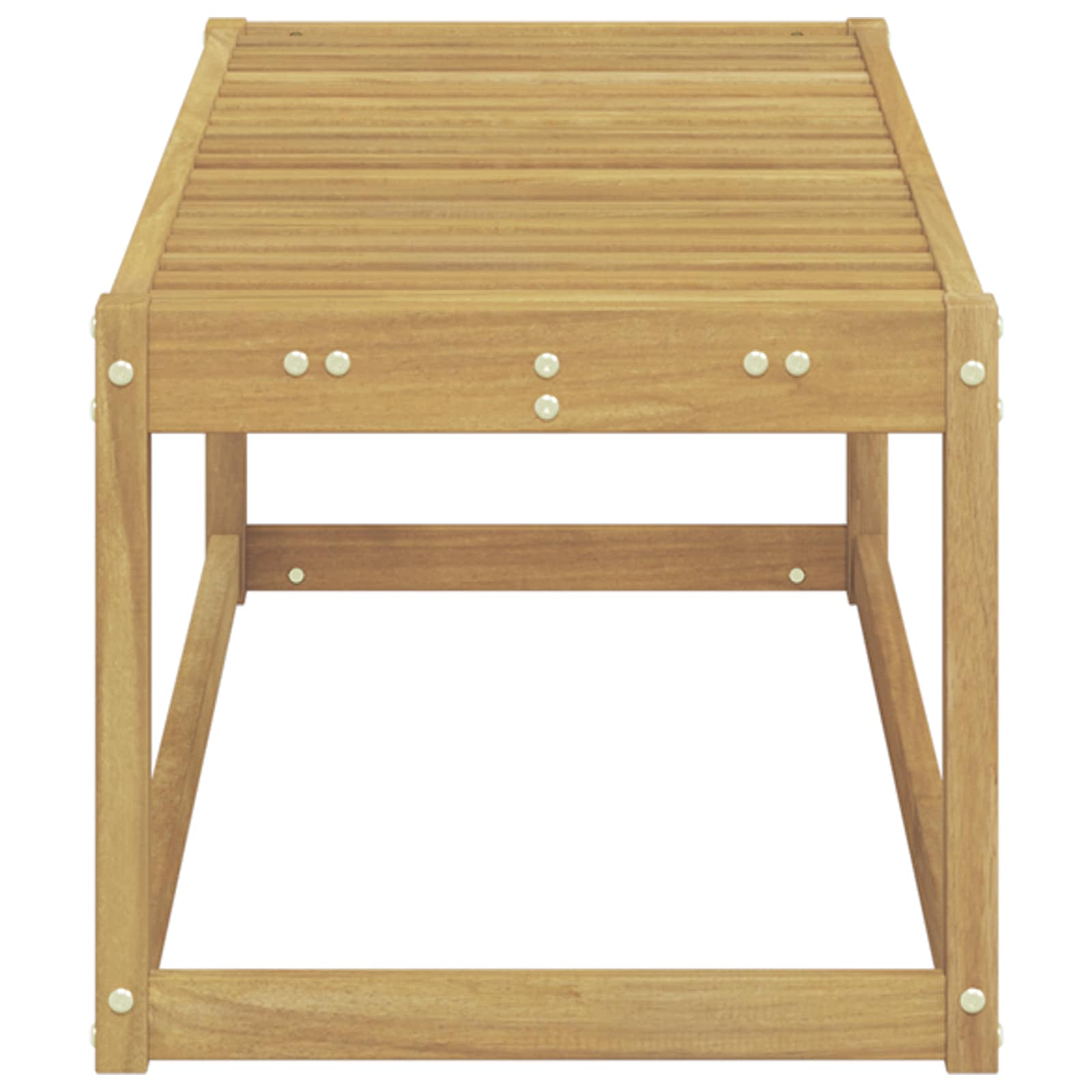 Vanjska stolica klupa Bijela 115 x 43 x 37 cm