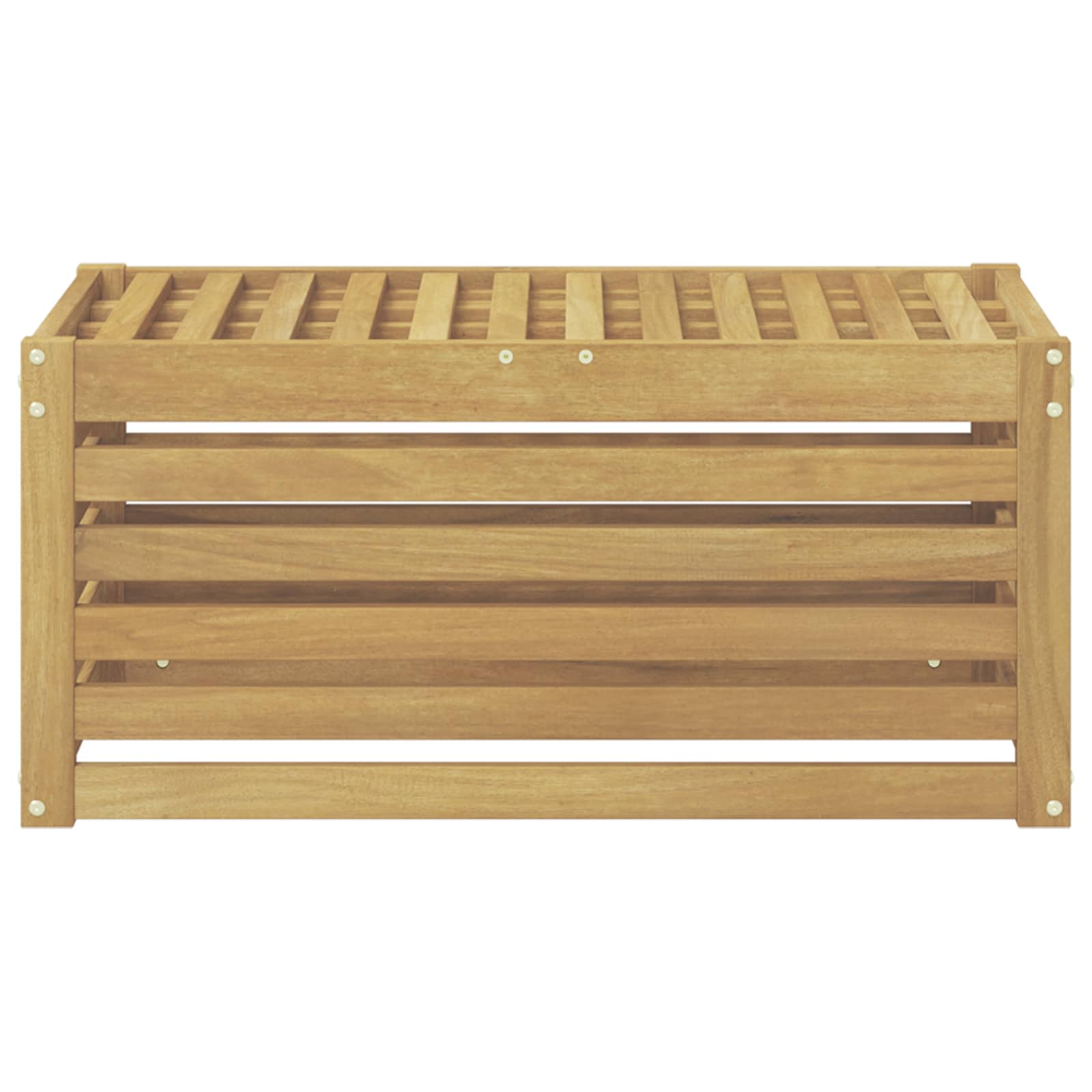 Vanjska stolica klupa Bijela 79 x 43 x 37 cm