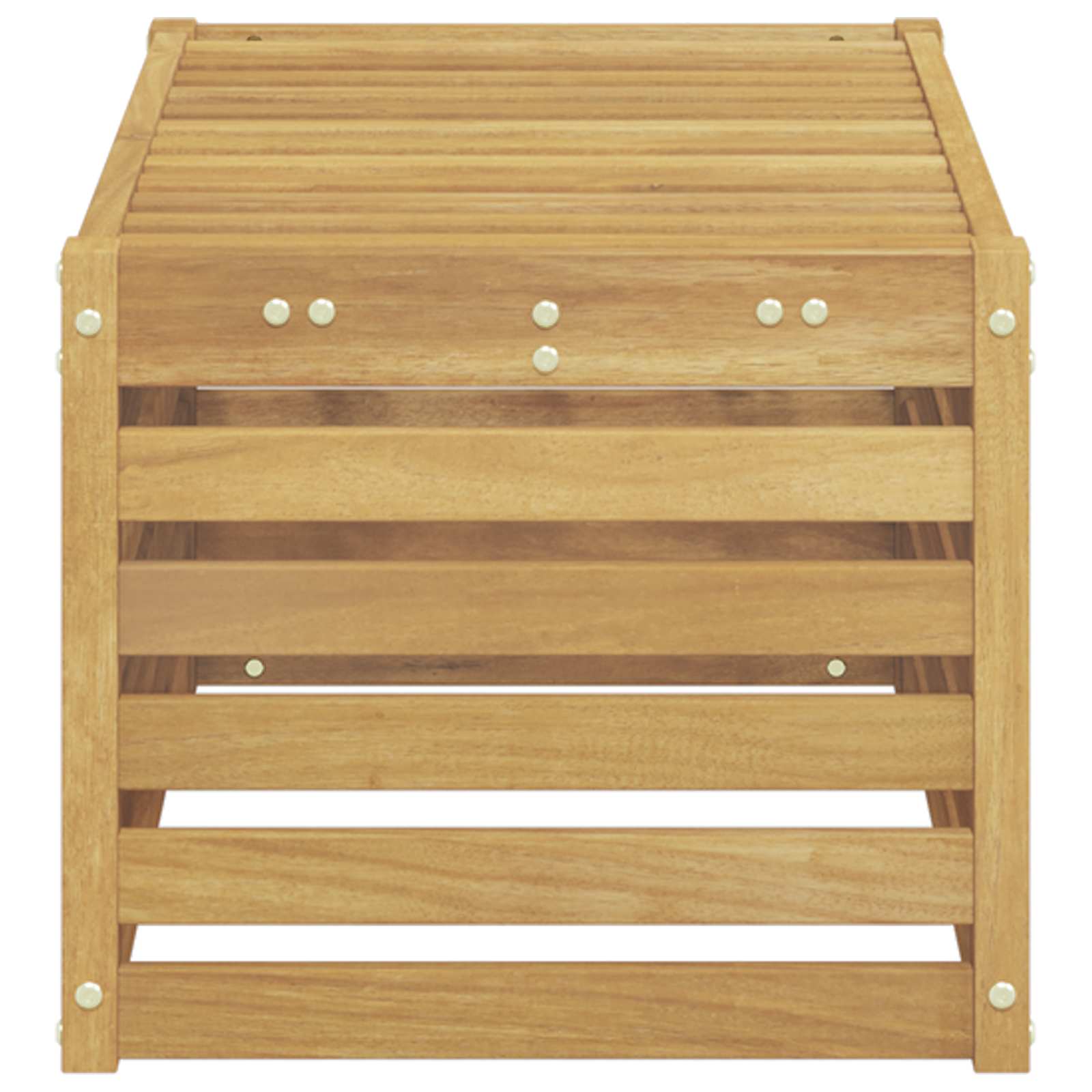 Vanjska stolica klupa Bijela 79 x 43 x 37 cm