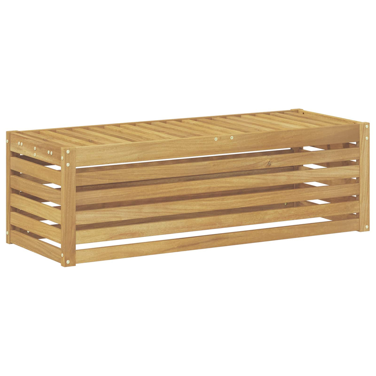 Vanjska stolica klupa Bijela 115 x 43 x 37 cm