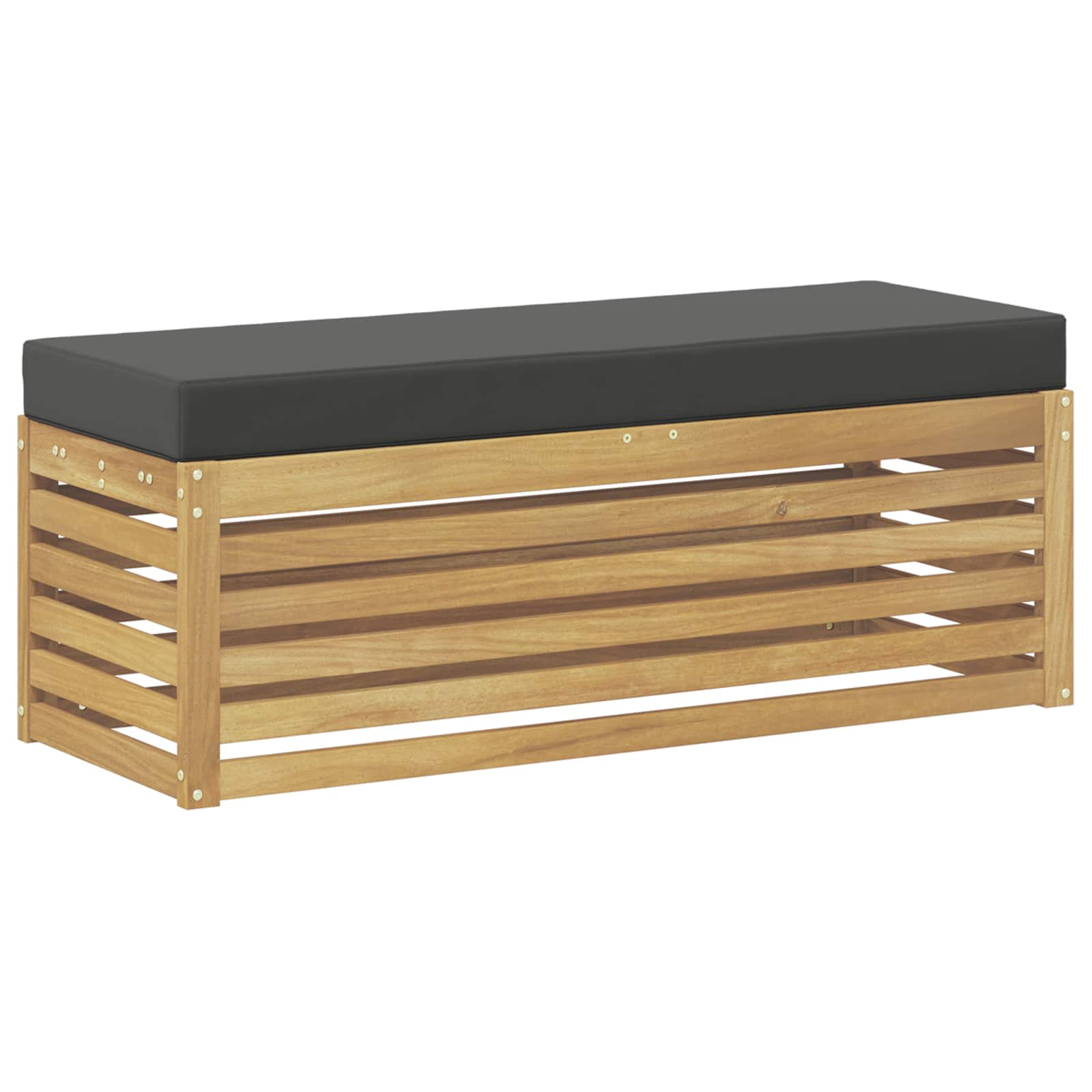 Set vanjskih sofa Bijela i antracit 115 x 43 x 45 cm