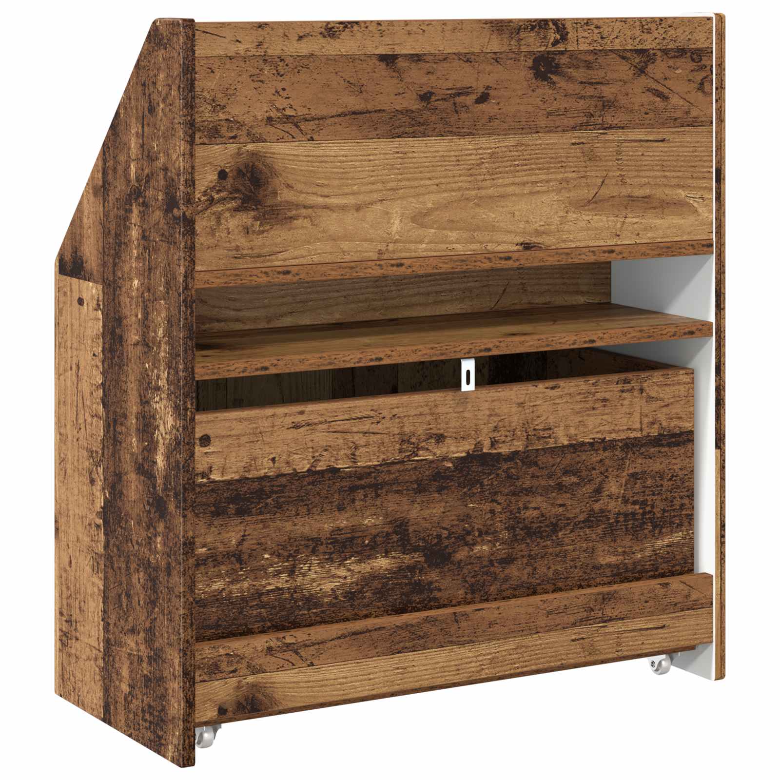 Polica za knjige za djecu Staro drvo 60 x 29,5 x 69 cm