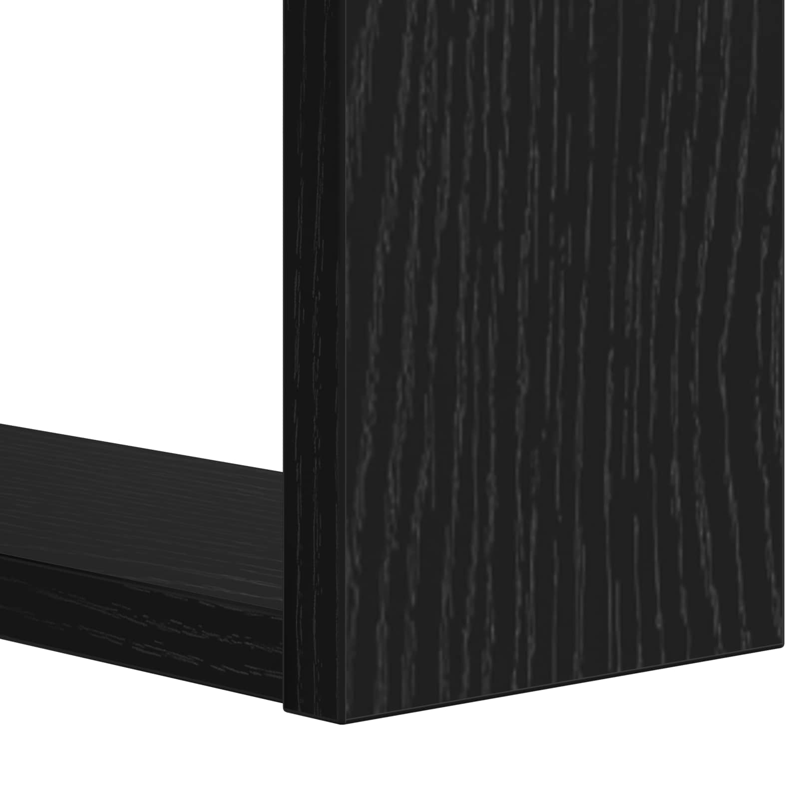 Polica Crni hrast 52 x 25 x 71,5 cm Konstruirano drvo