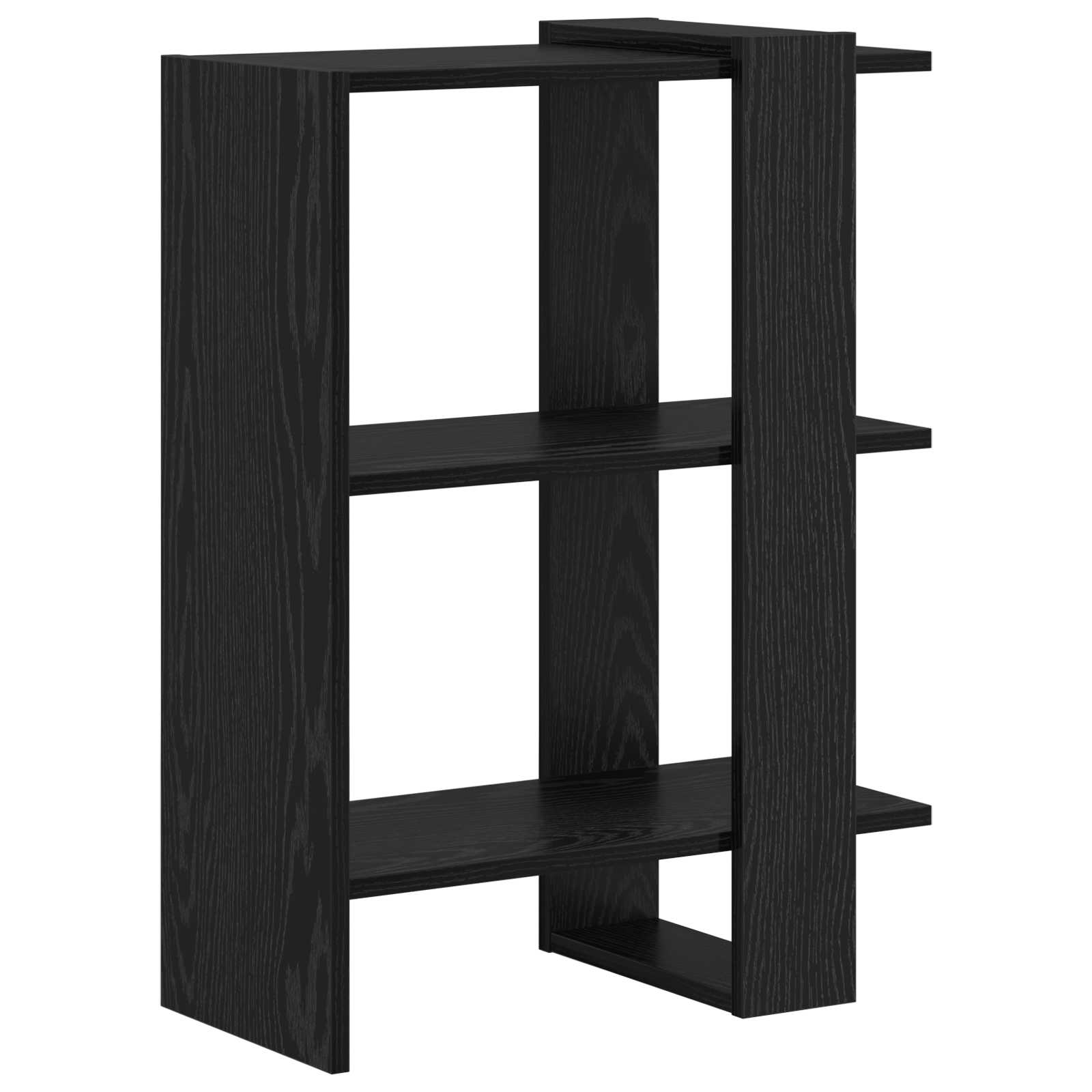 Polica Crni hrast 52 x 25 x 71,5 cm Konstruirano drvo